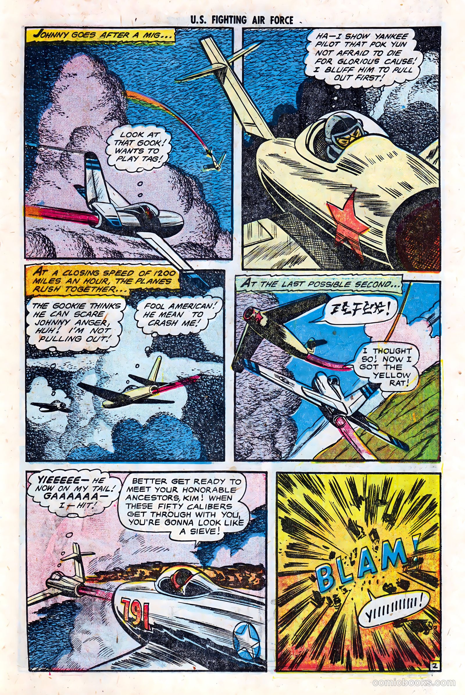 U.S. Fighting Air Force #5 (1953) — page 11 of 36