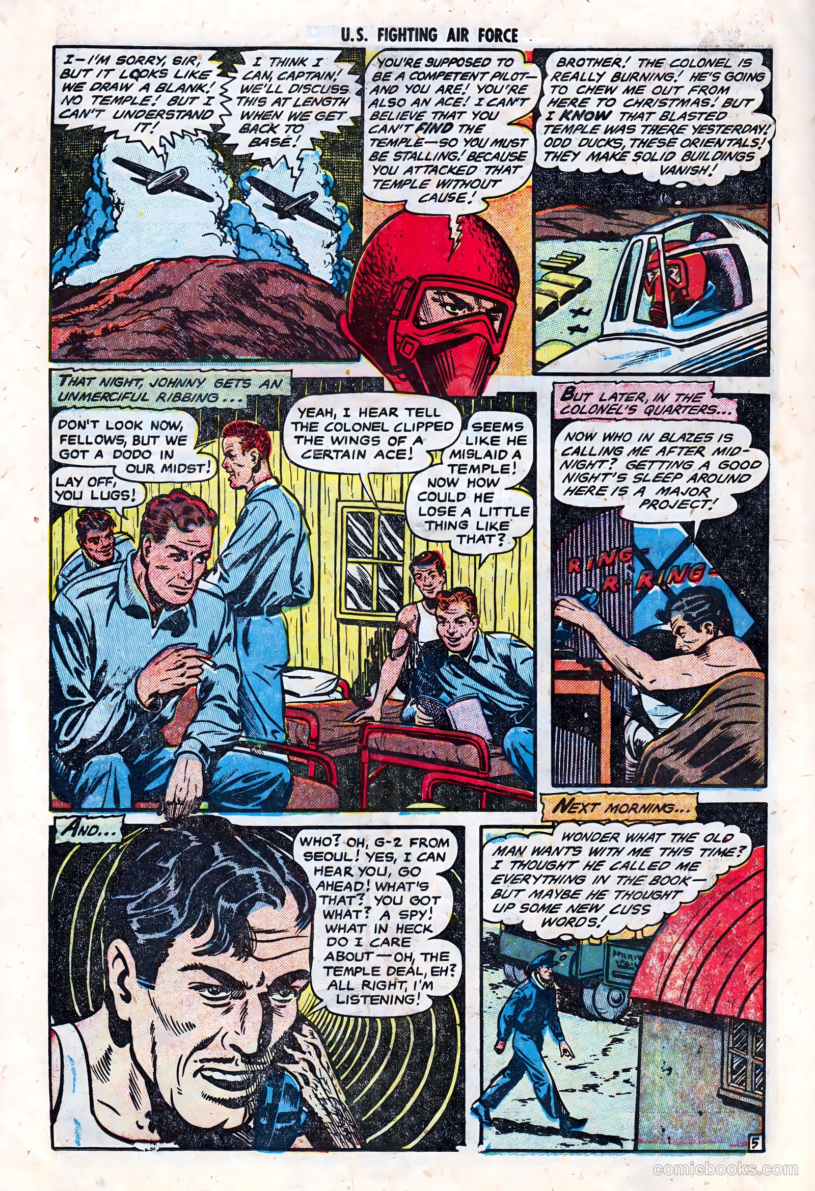 U.S. Fighting Air Force #5 (1953) — page 14 of 36