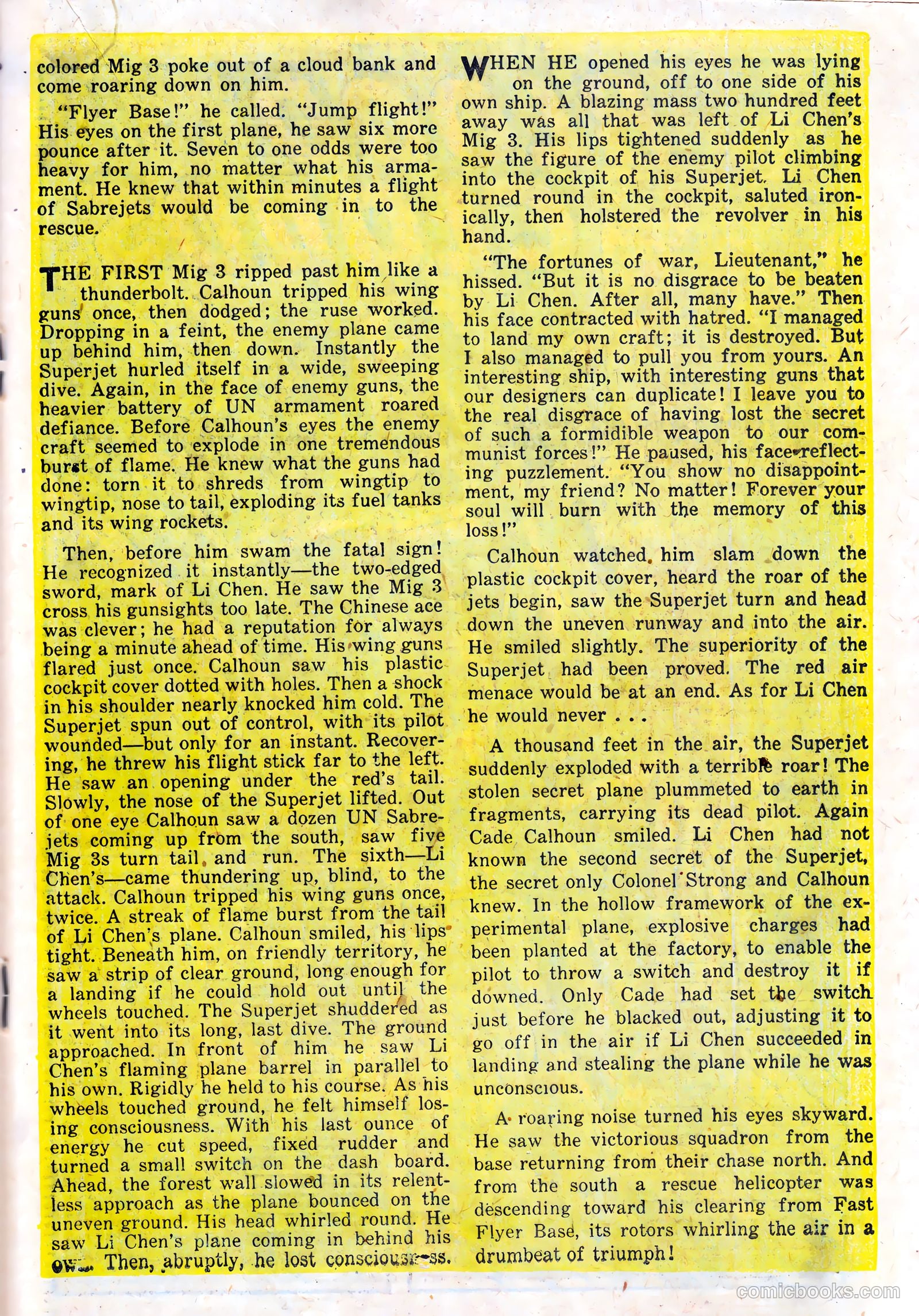 U.S. Fighting Air Force #5 (1953) — page 19 of 36
