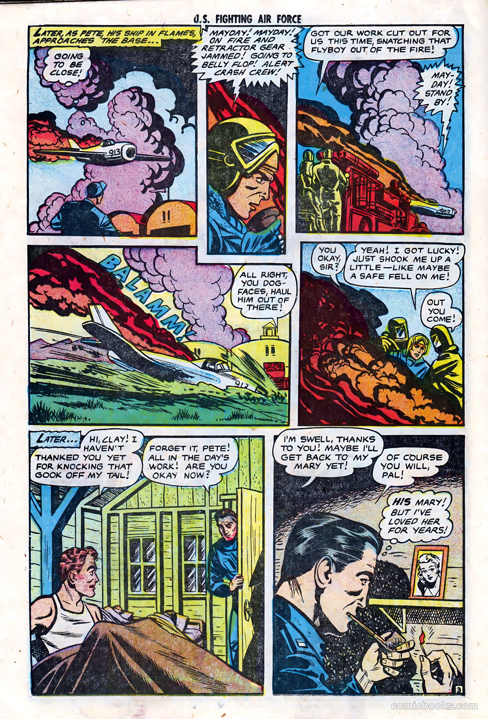 U.S. Fighting Air Force #5 (1953) — page 22 of 36
