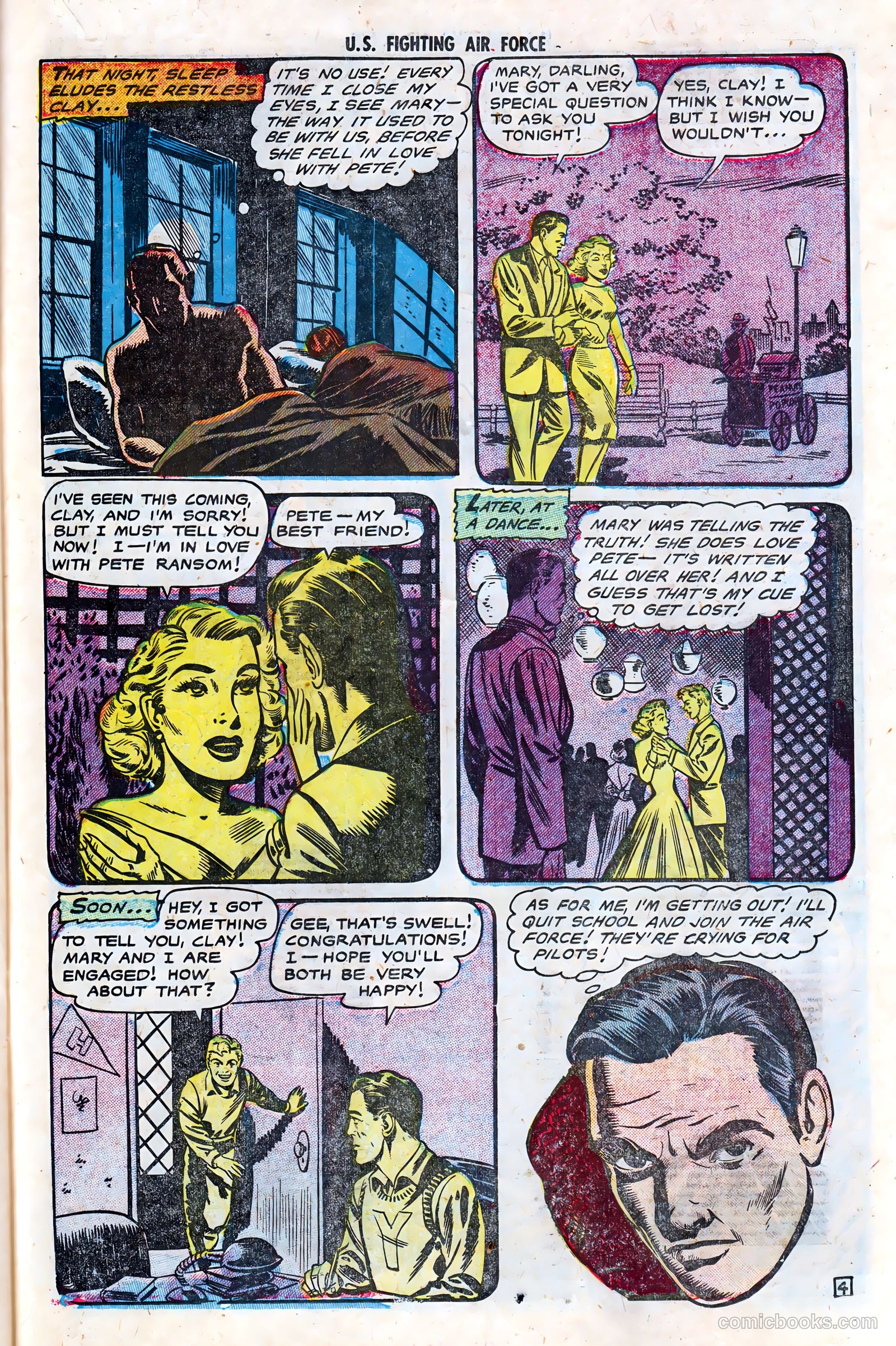 U.S. Fighting Air Force #5 (1953) — page 23 of 36