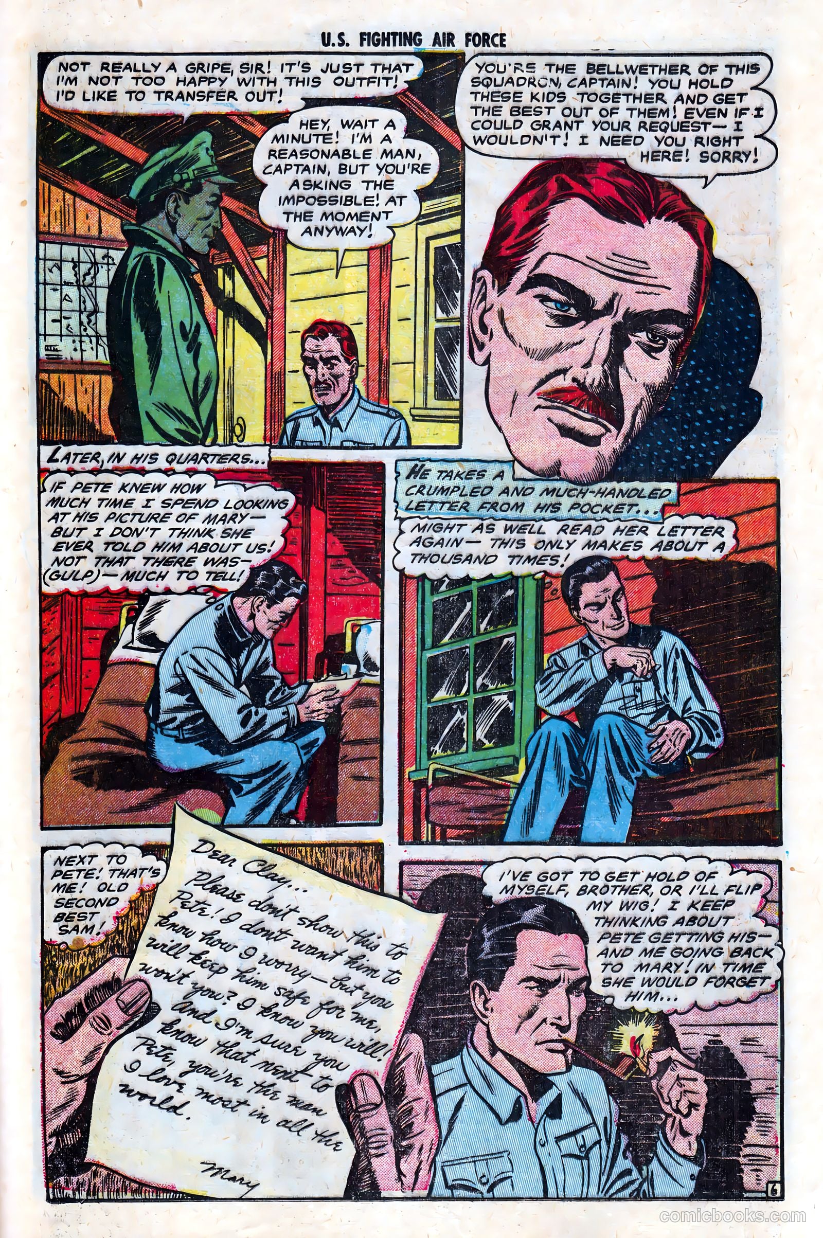 U.S. Fighting Air Force #5 (1953) — page 25 of 36