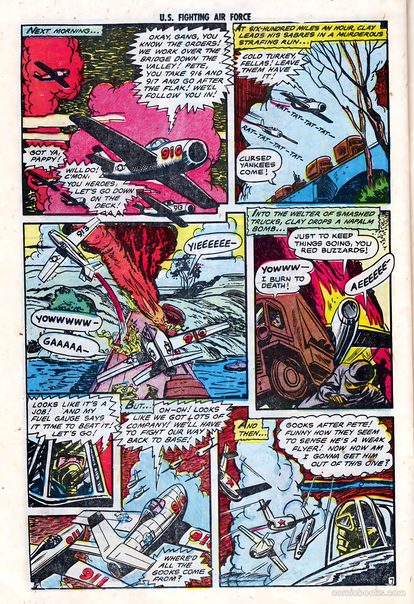 U.S. Fighting Air Force #5 (1953) — page 26 of 36