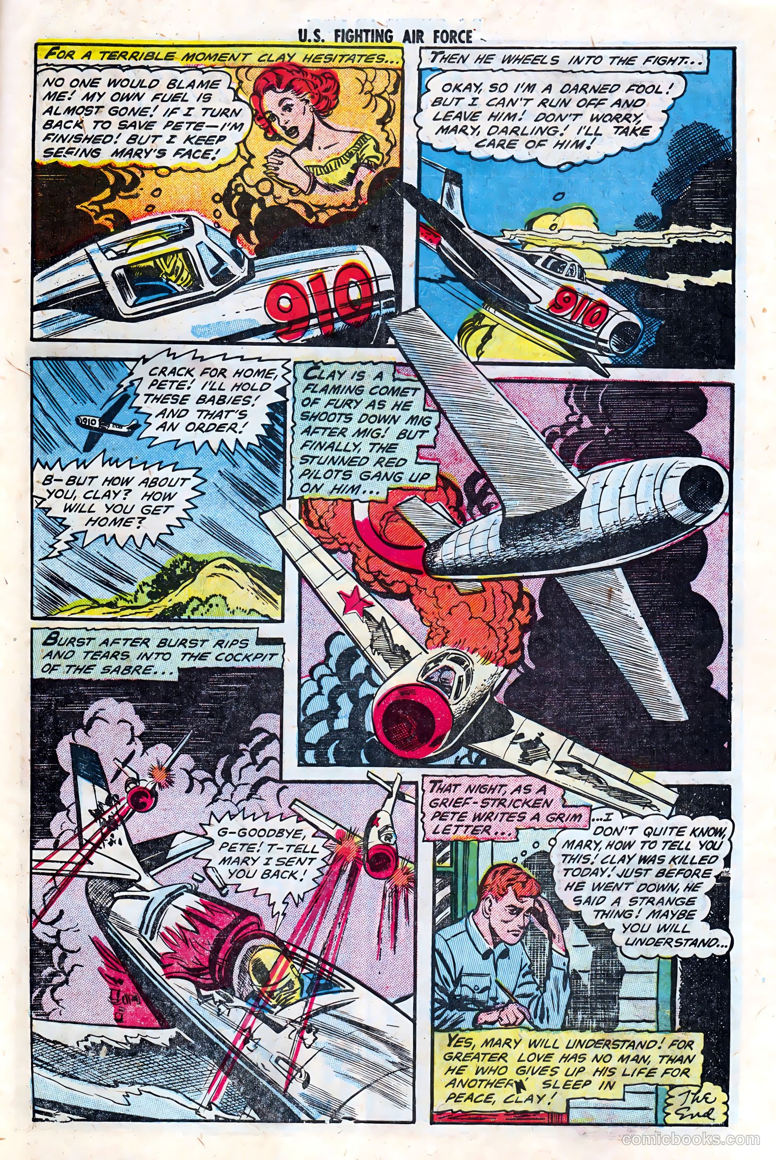 U.S. Fighting Air Force #5 (1953) — page 27 of 36