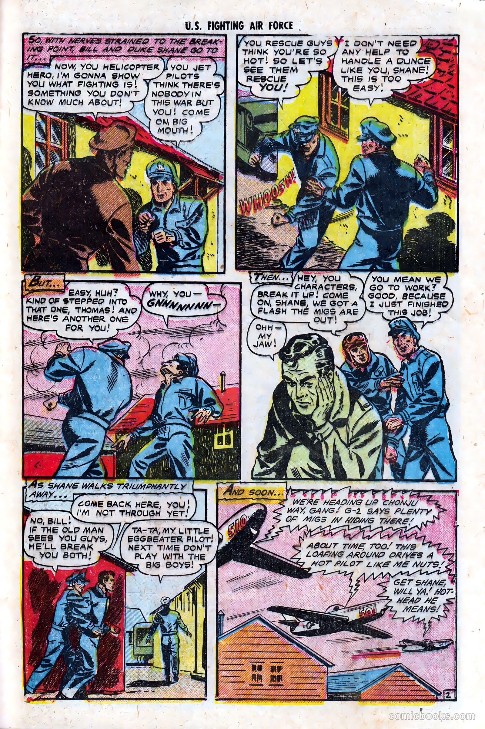 U.S. Fighting Air Force #5 (1953) — page 29 of 36