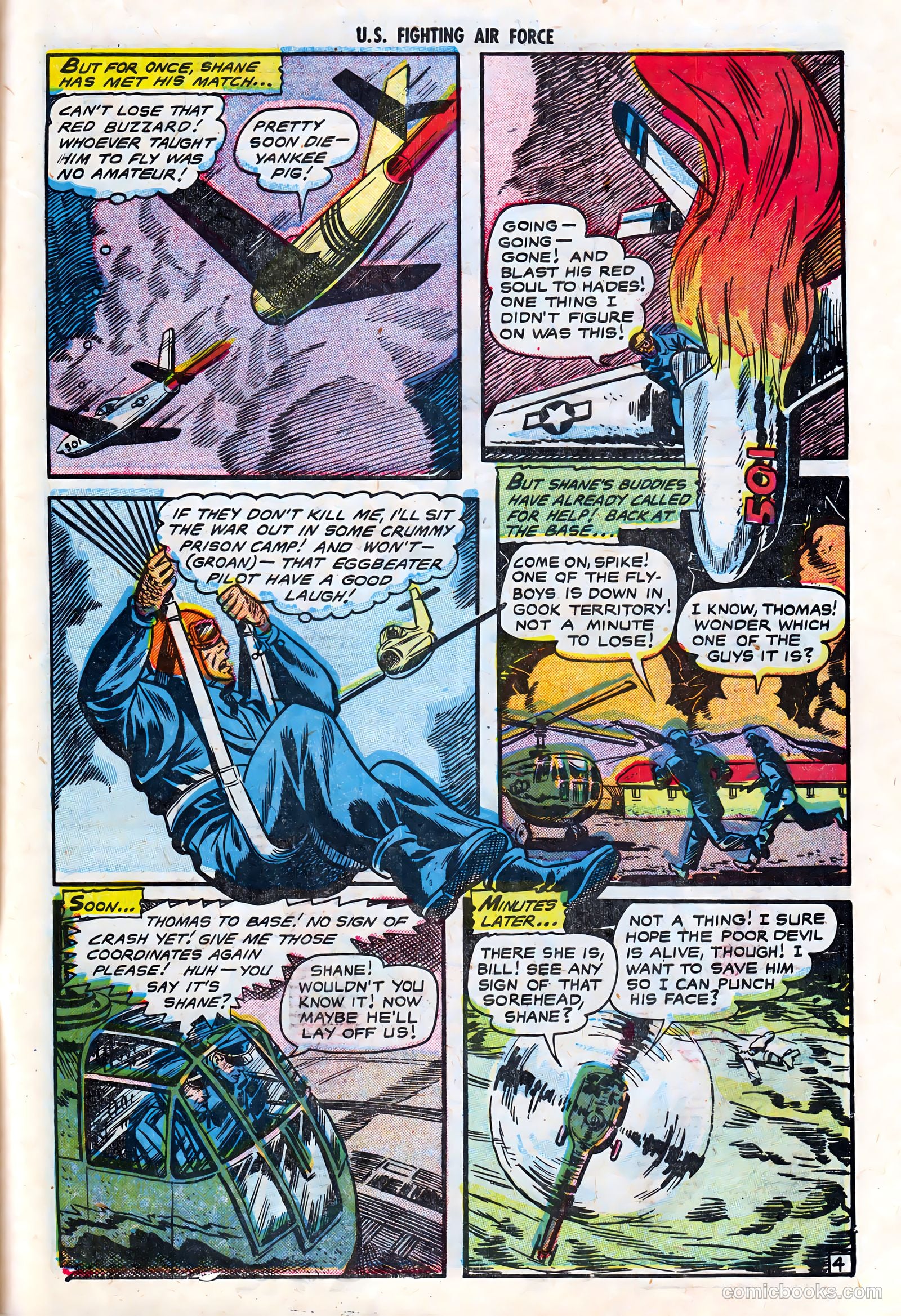 U.S. Fighting Air Force #5 (1953) — page 31 of 36