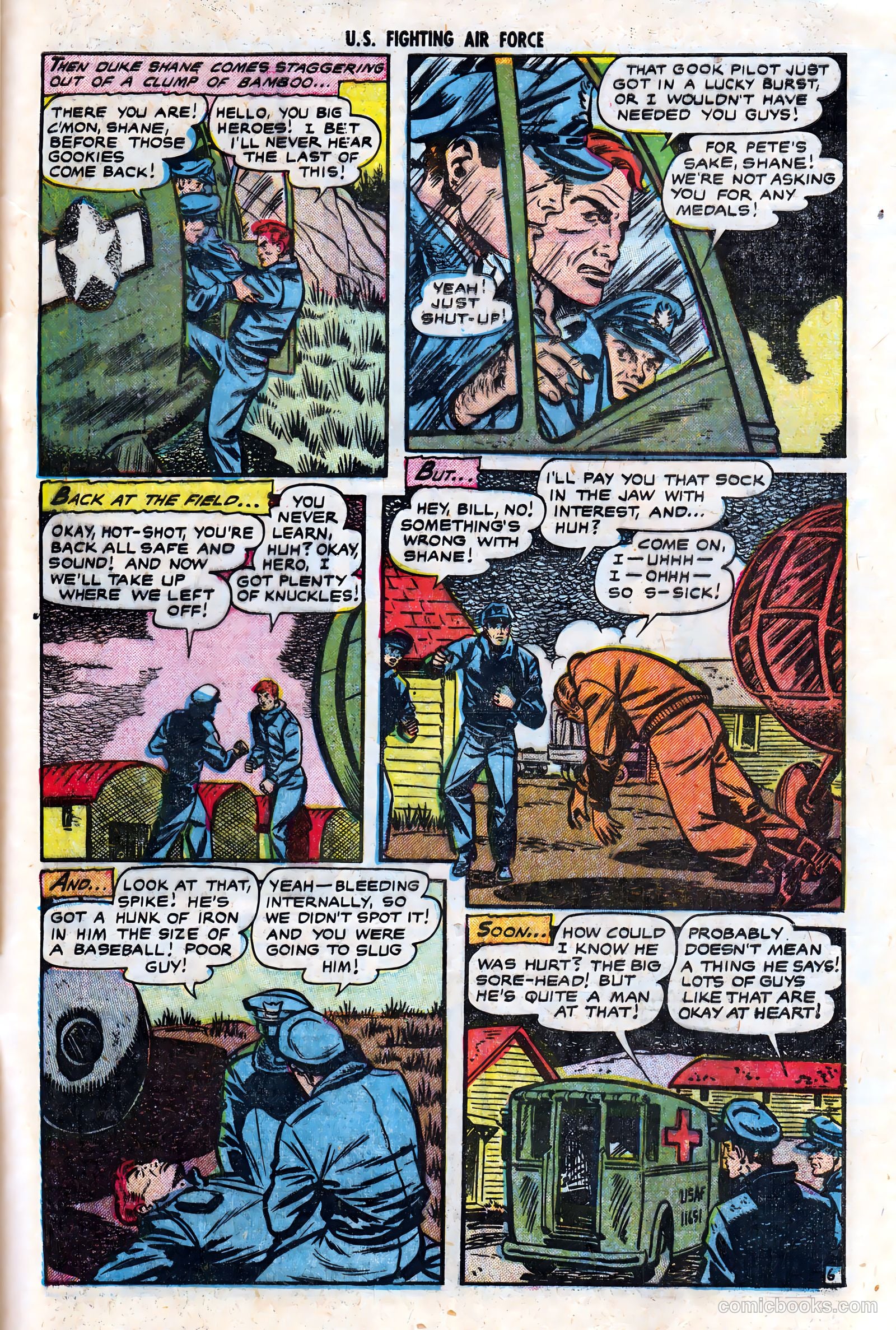 U.S. Fighting Air Force #5 (1953) — page 33 of 36