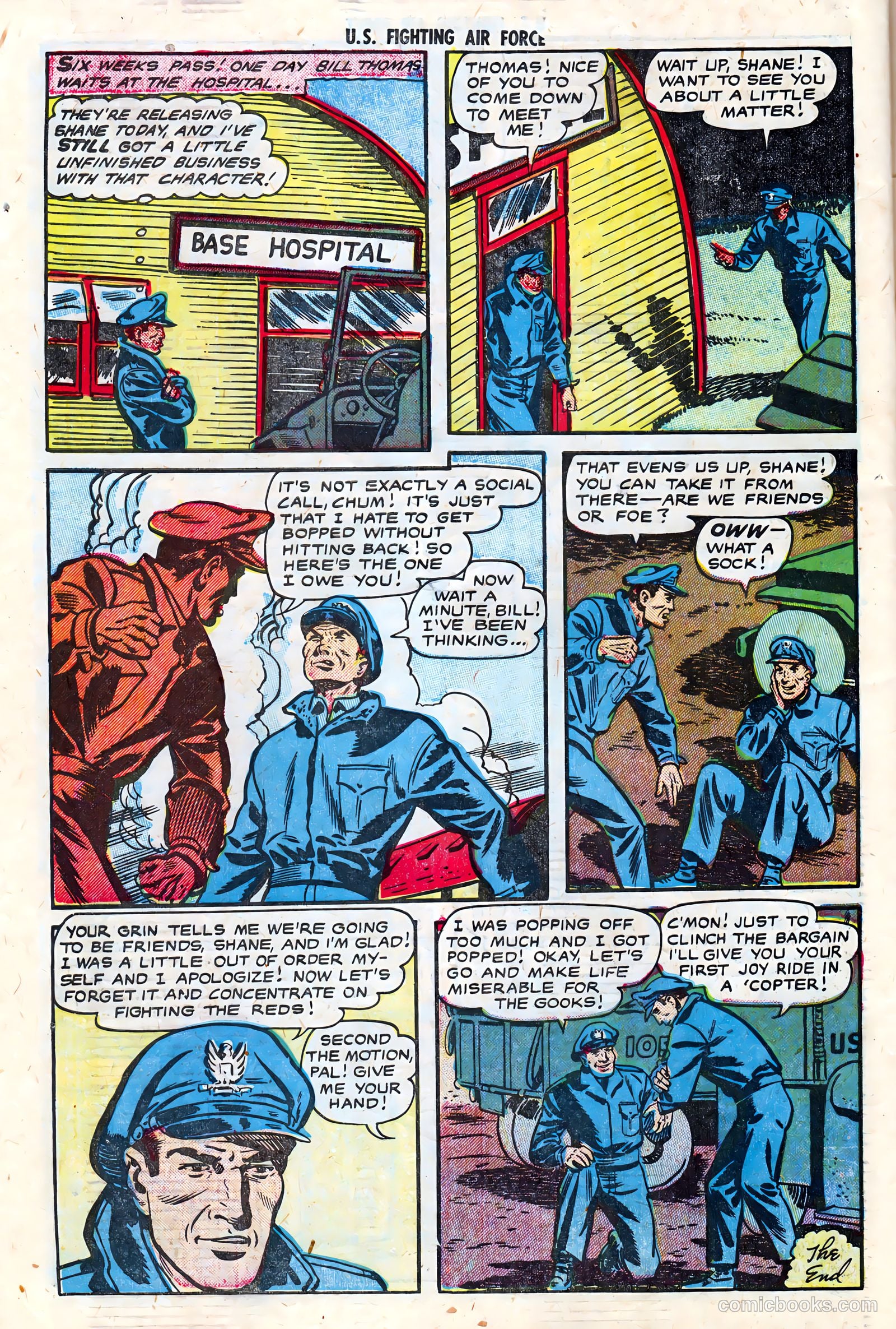 U.S. Fighting Air Force #5 (1953) — page 34 of 36