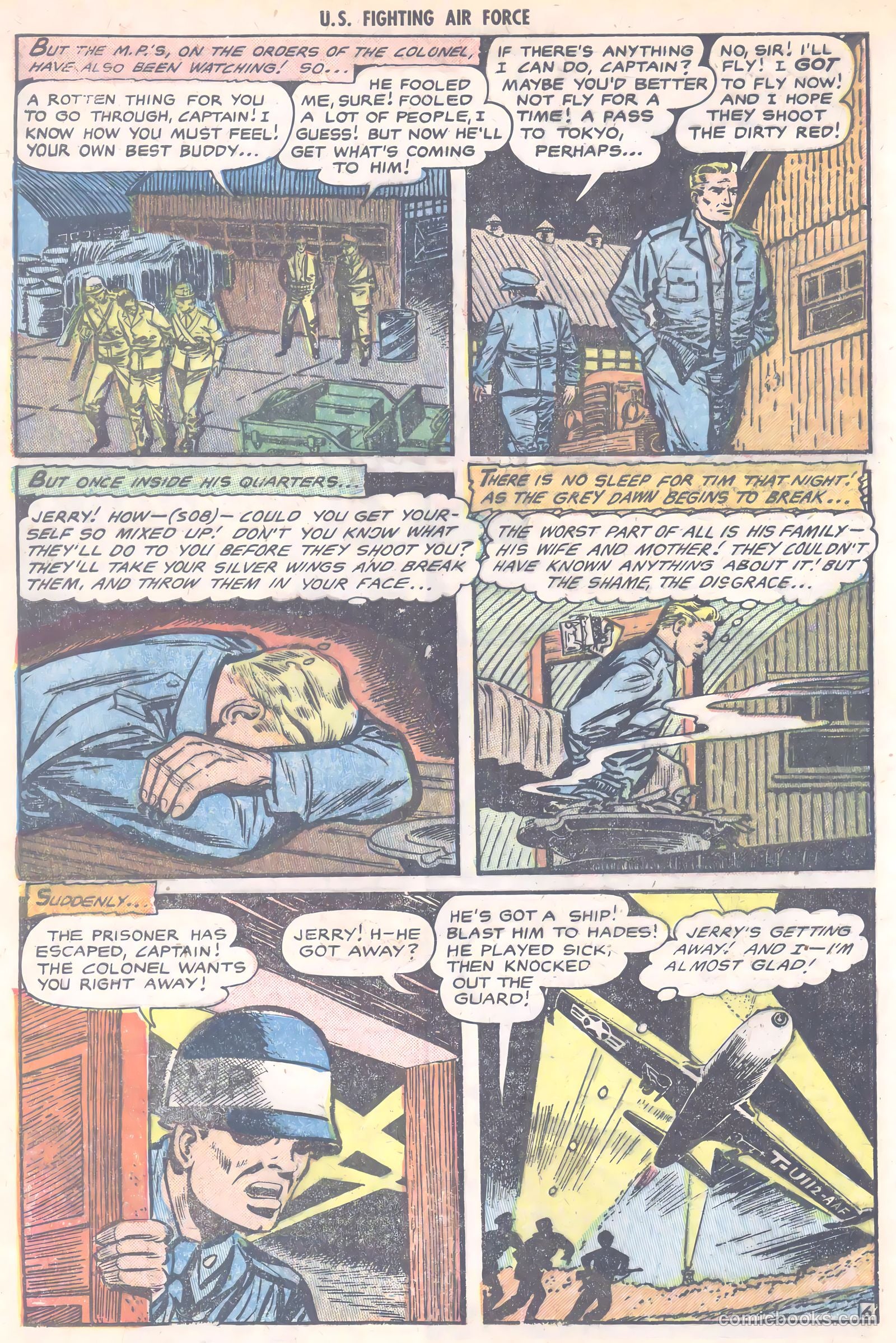 U.S. Fighting Air Force #6 (1954) — page 10 of 38