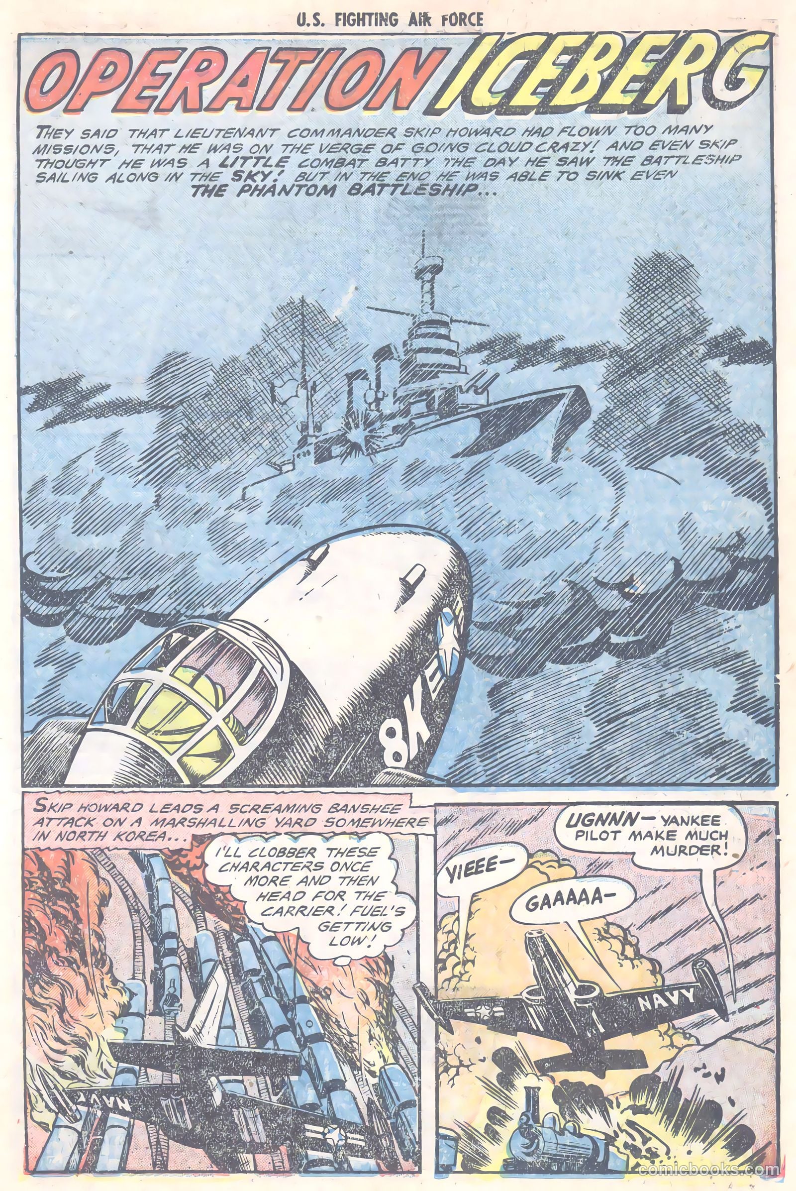 U.S. Fighting Air Force #6 (1954) — page 13 of 38