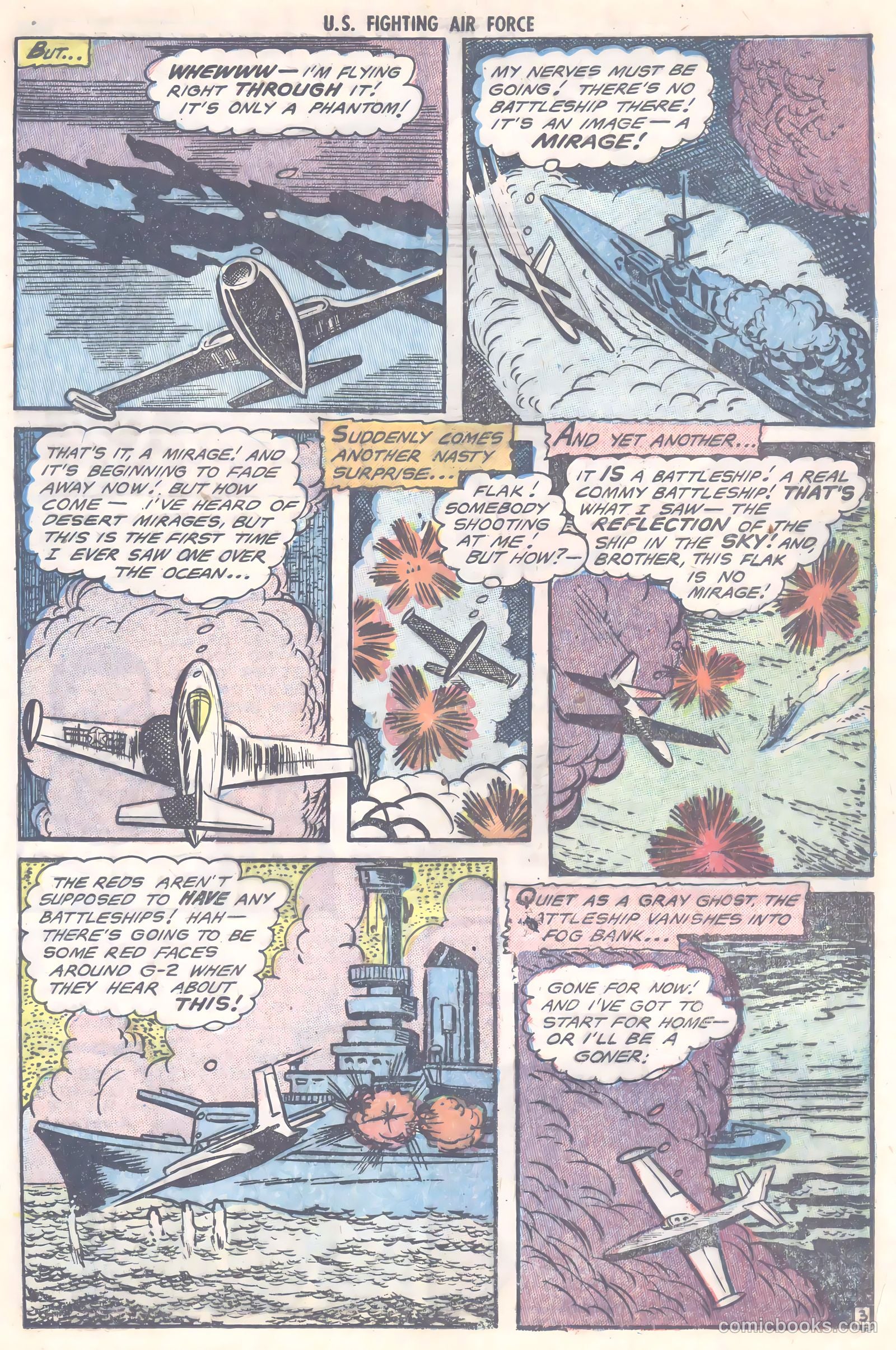 U.S. Fighting Air Force #6 (1954) — page 15 of 38