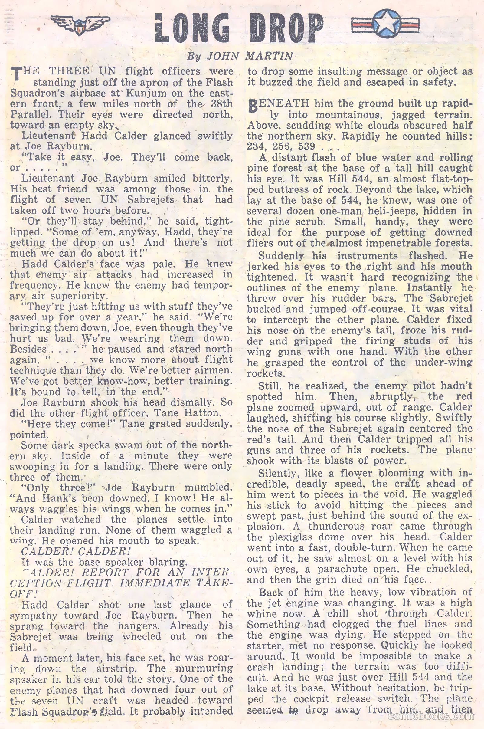 U.S. Fighting Air Force #6 (1954) — page 20 of 38