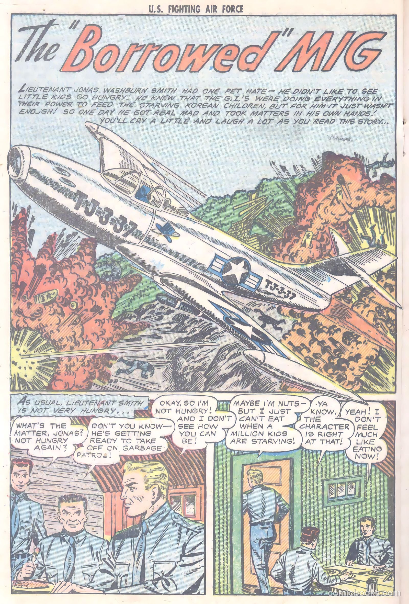 U.S. Fighting Air Force #6 (1954) — page 22 of 38