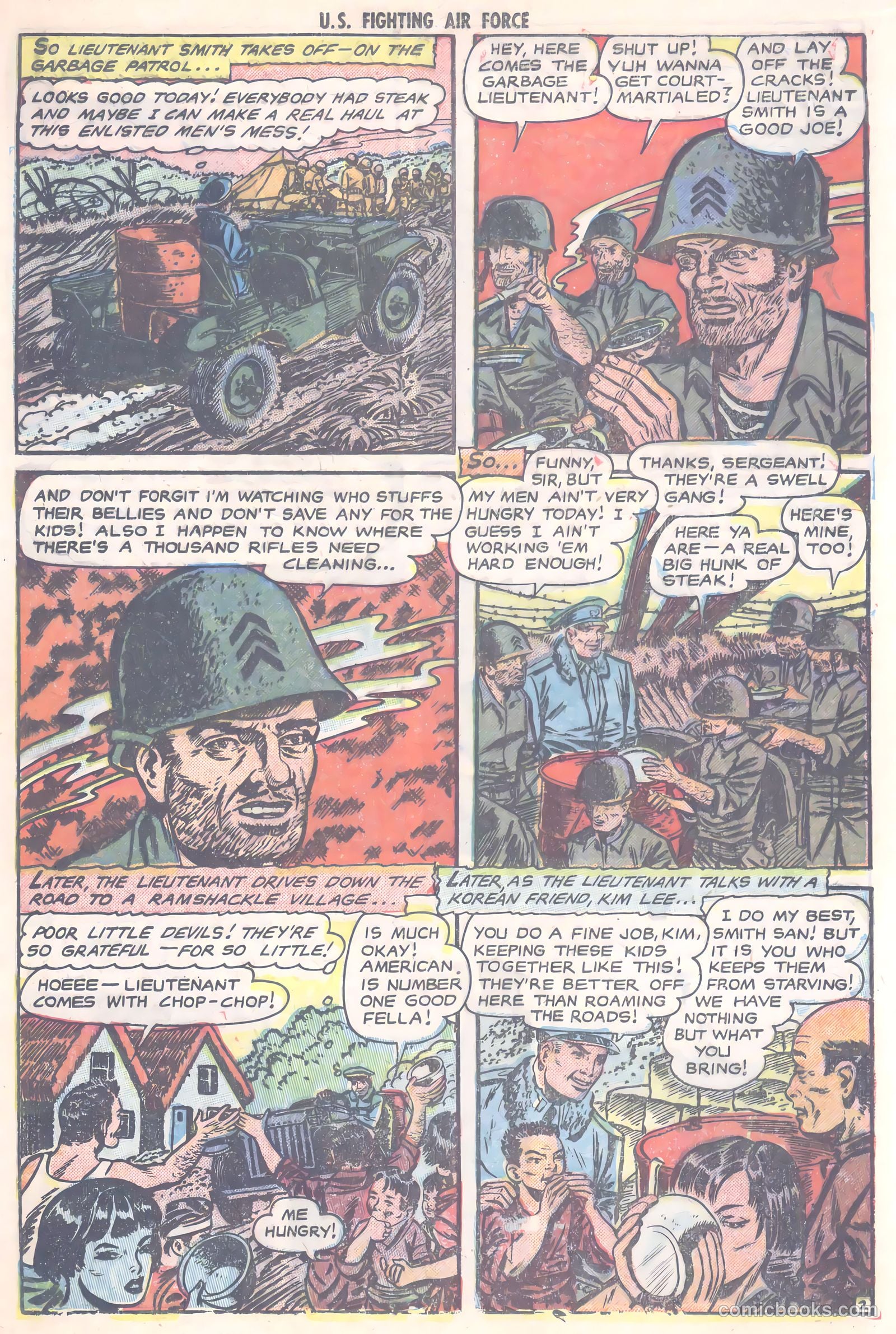 U.S. Fighting Air Force #6 (1954) — page 23 of 38