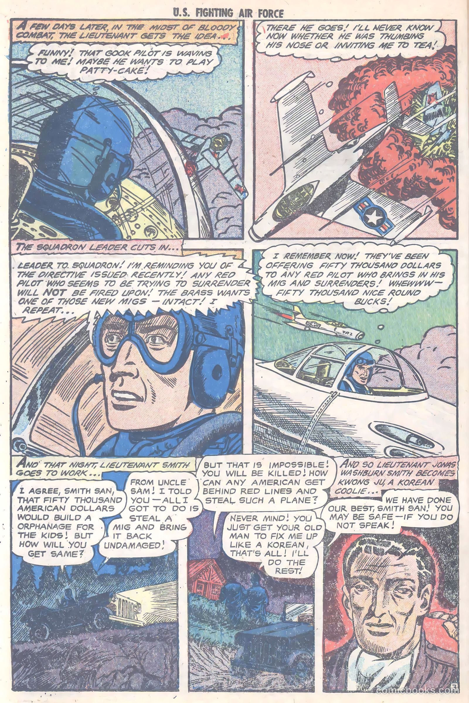 U.S. Fighting Air Force #6 (1954) — page 24 of 38