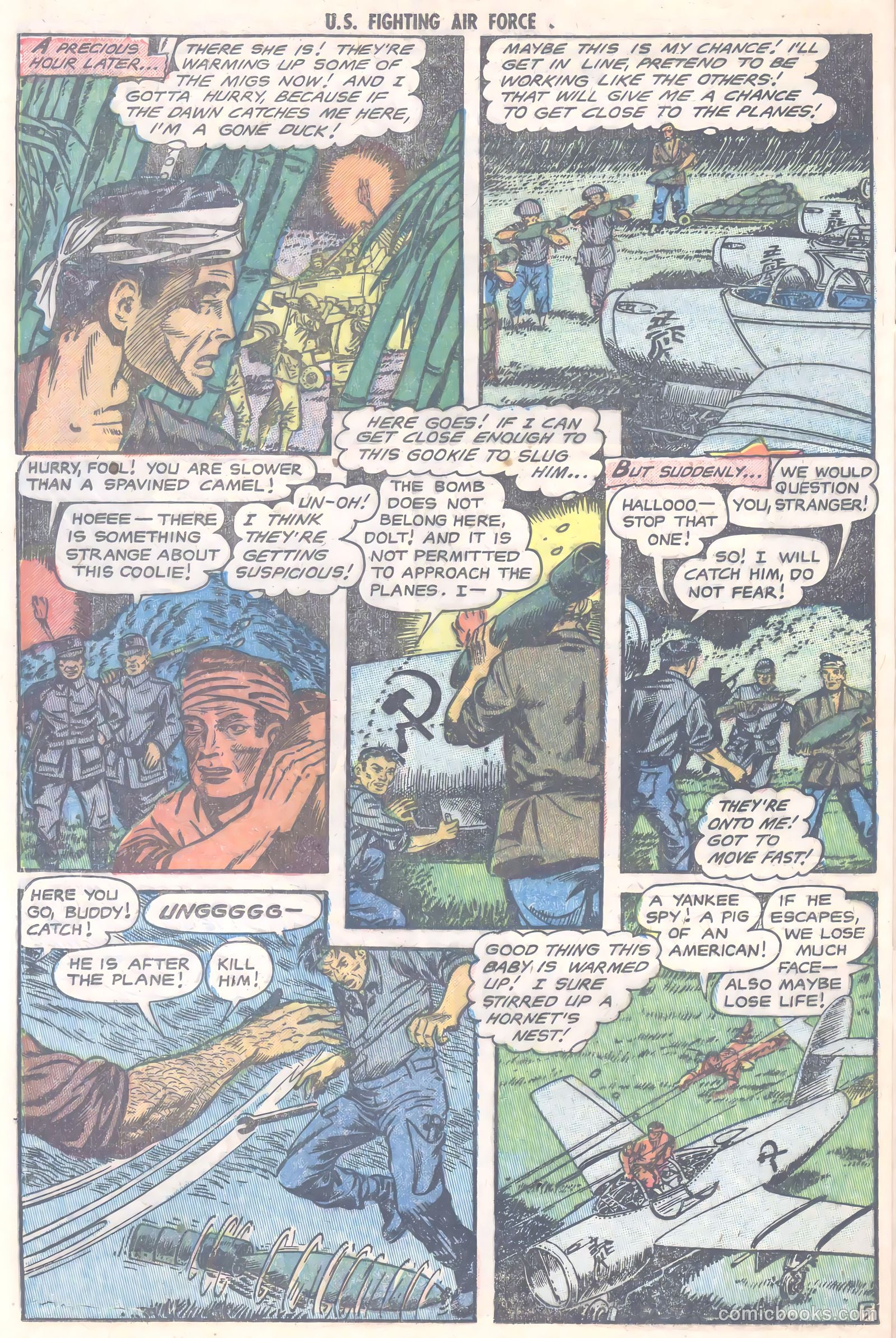 U.S. Fighting Air Force #6 (1954) — page 26 of 38