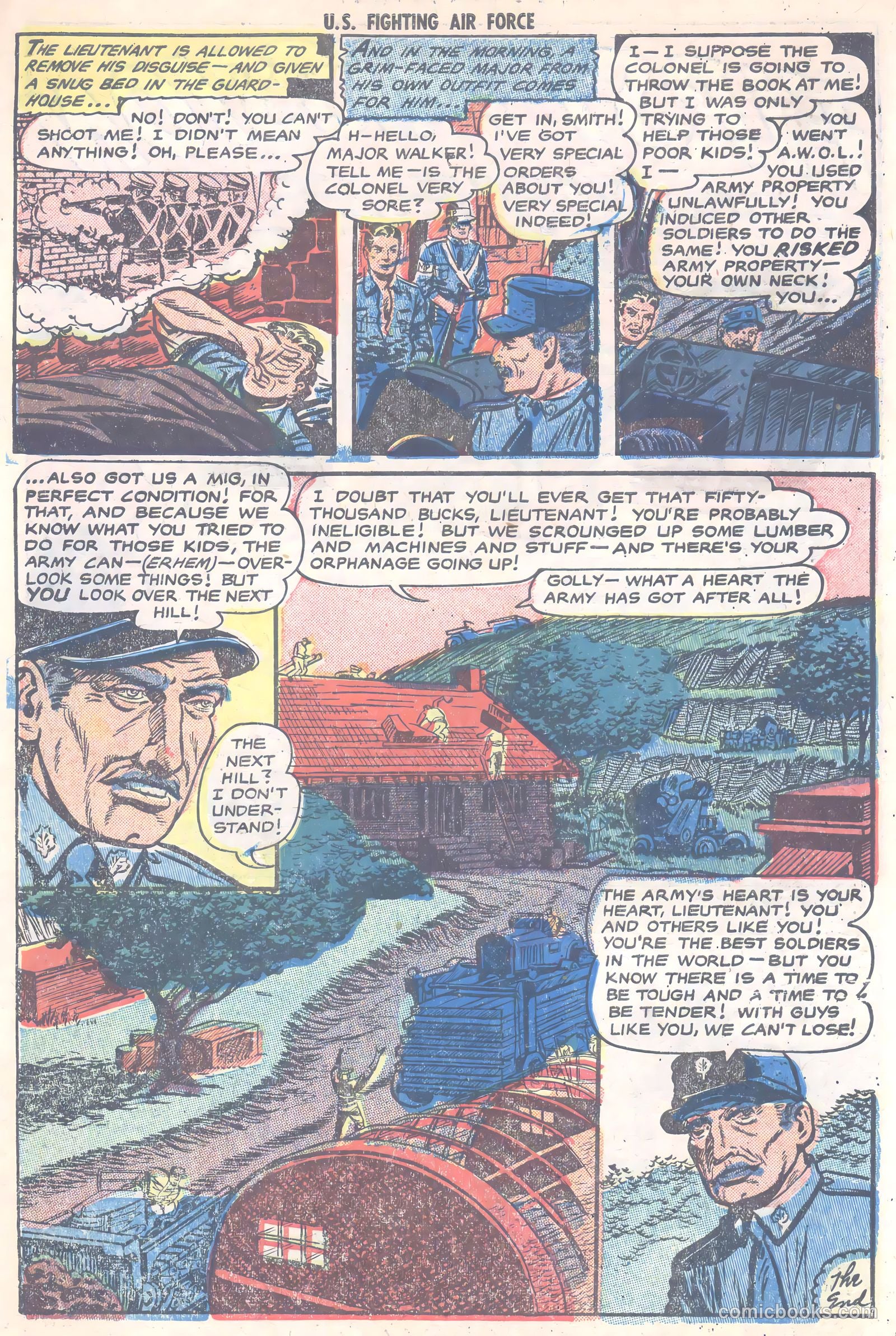 U.S. Fighting Air Force #6 (1954) — page 29 of 38