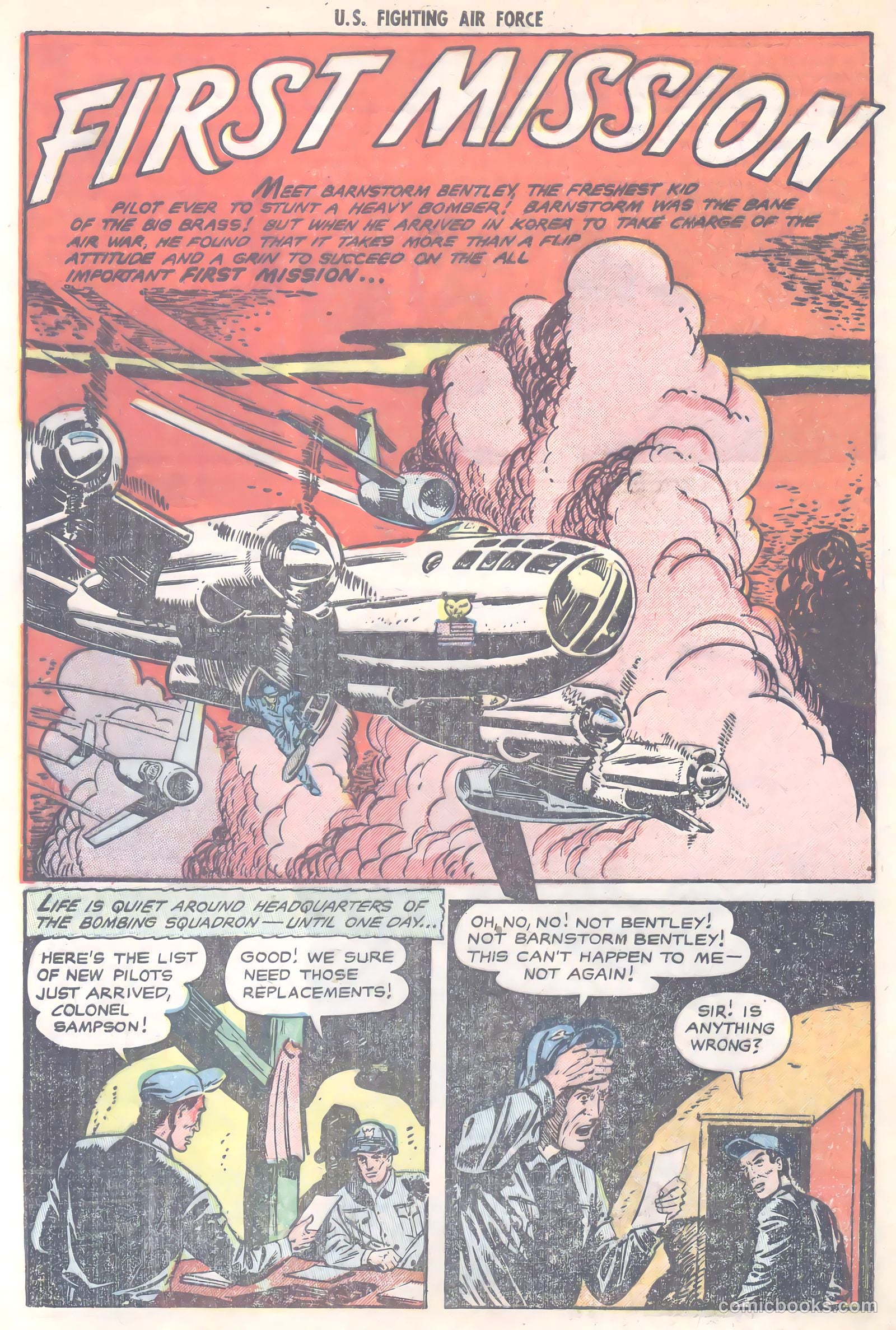 U.S. Fighting Air Force #6 (1954) — page 30 of 38