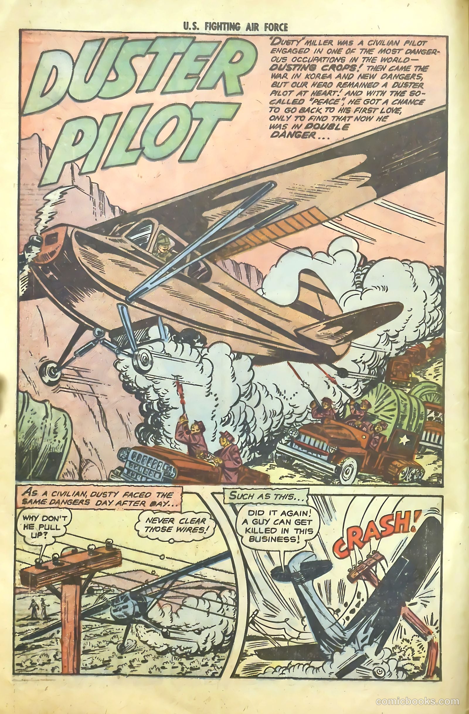 U.S. Fighting Air Force #8 (1954) — page 12 of 36