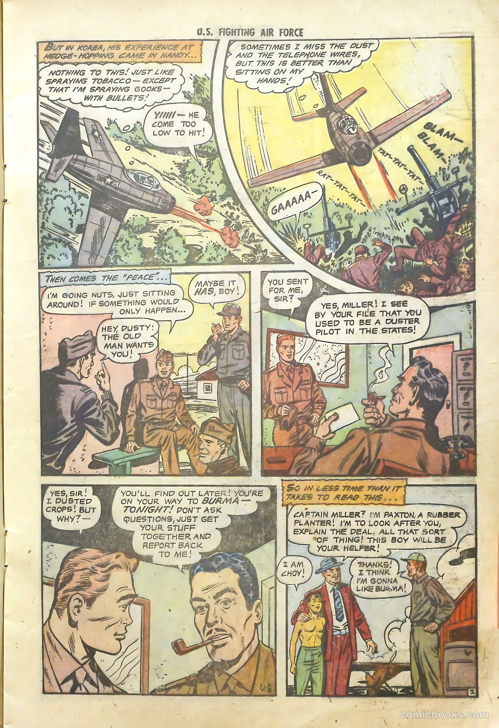 U.S. Fighting Air Force #8 (1954) — page 13 of 36