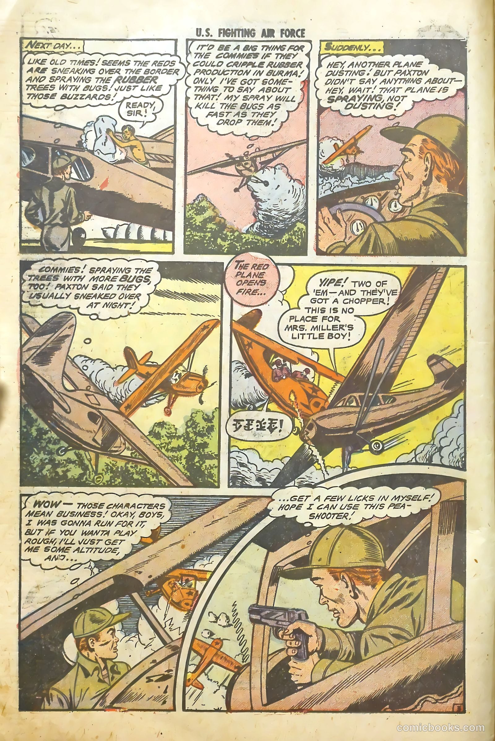 U.S. Fighting Air Force #8 (1954) — page 14 of 36