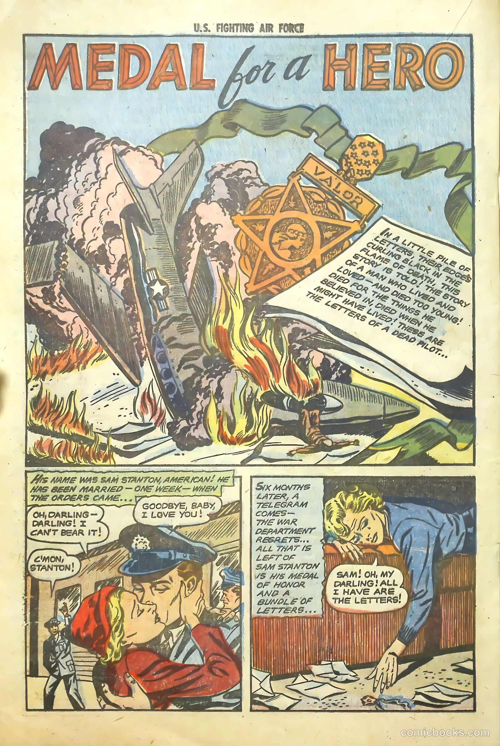 U.S. Fighting Air Force #8 (1954) — page 20 of 36