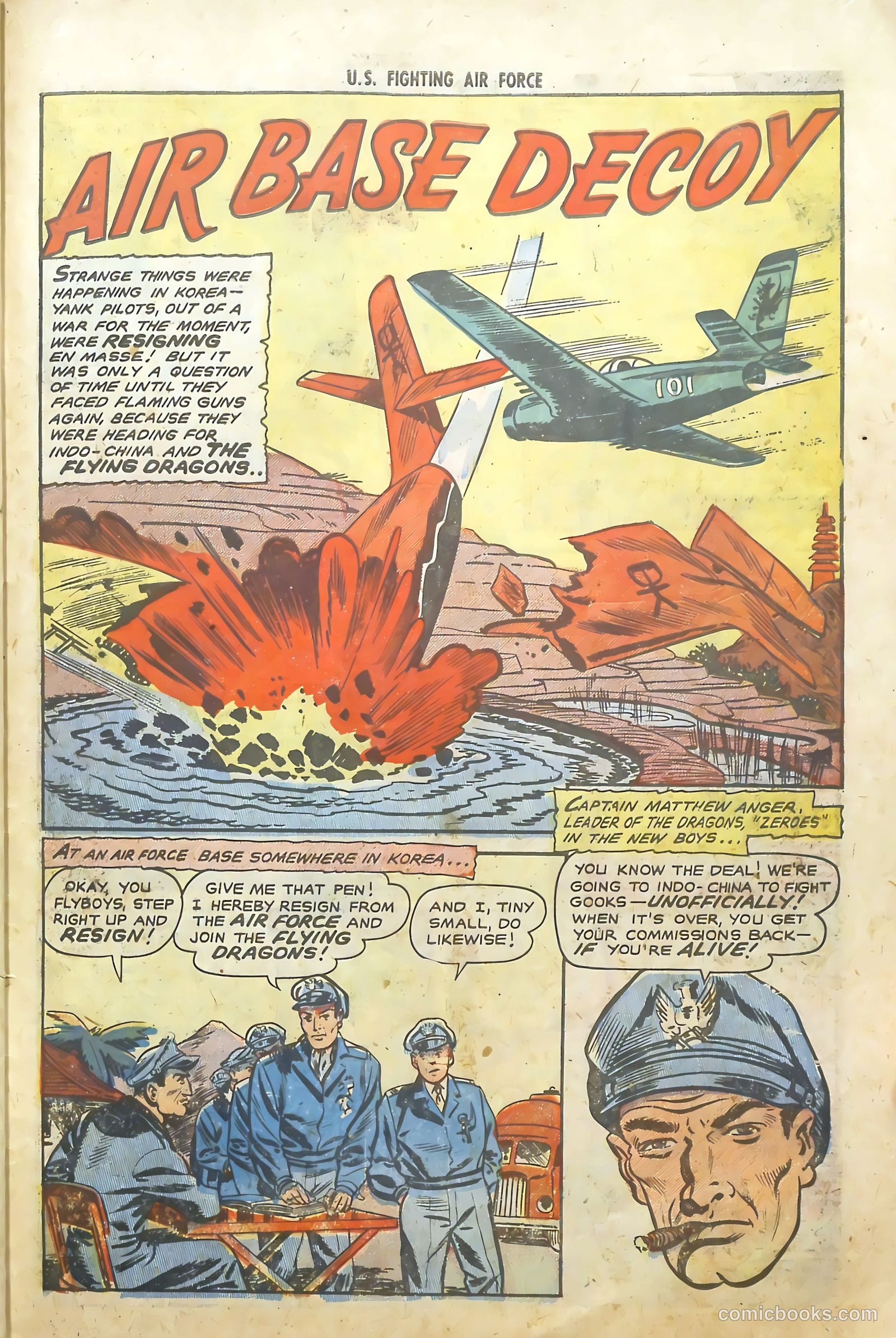 U.S. Fighting Air Force #8 (1954) — page 27 of 36