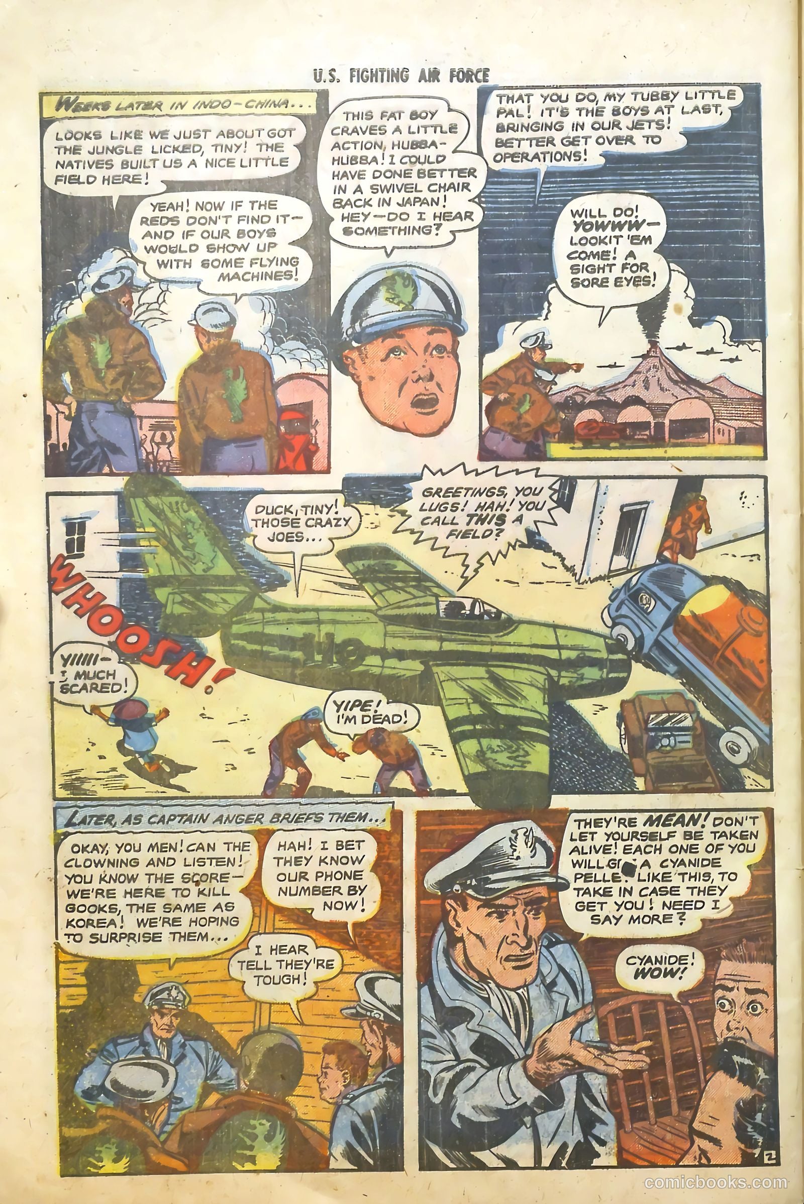 U.S. Fighting Air Force #8 (1954) — page 28 of 36