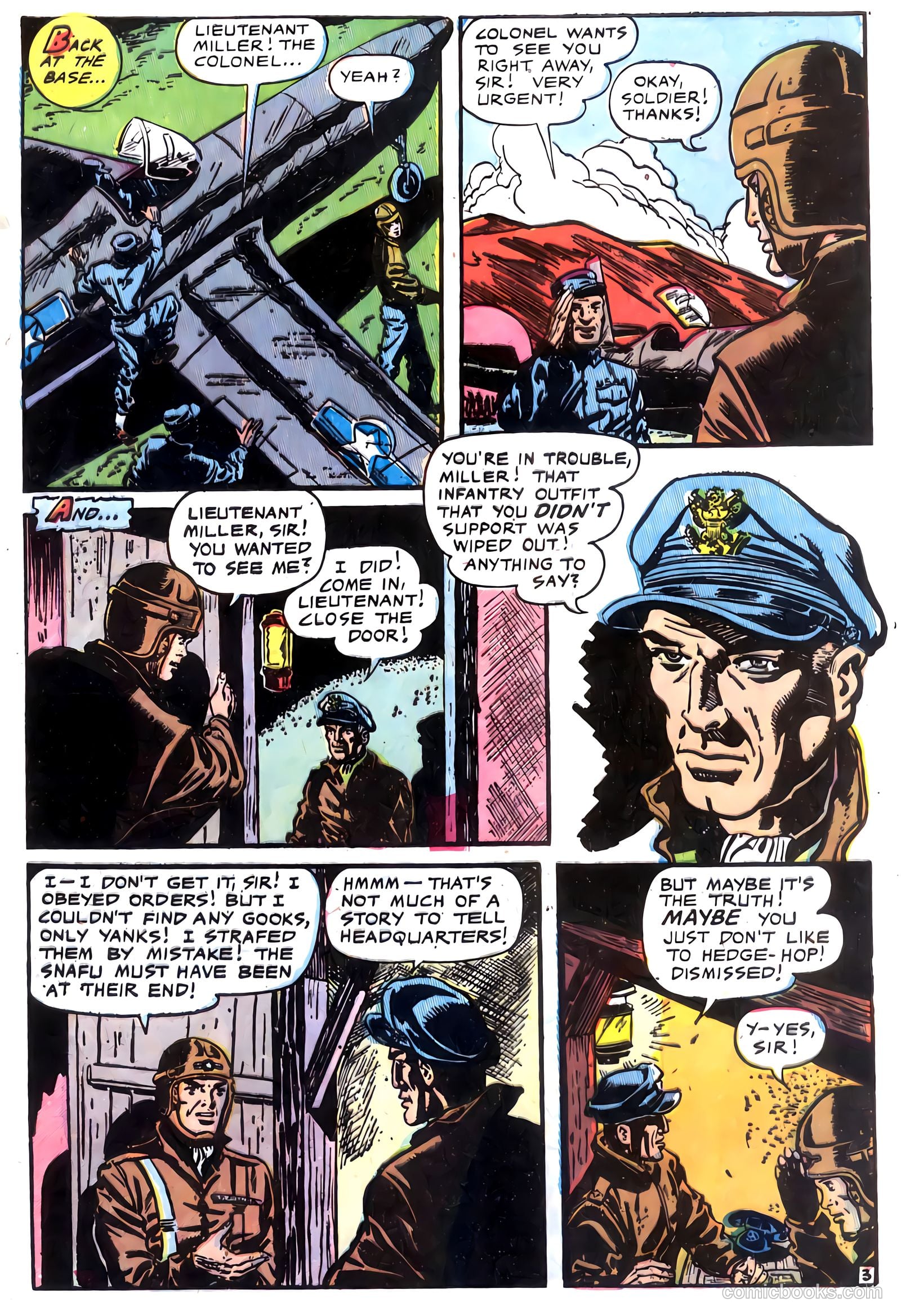 U.S. Fighting Air Force #9 (1958) — page 5 of 36
