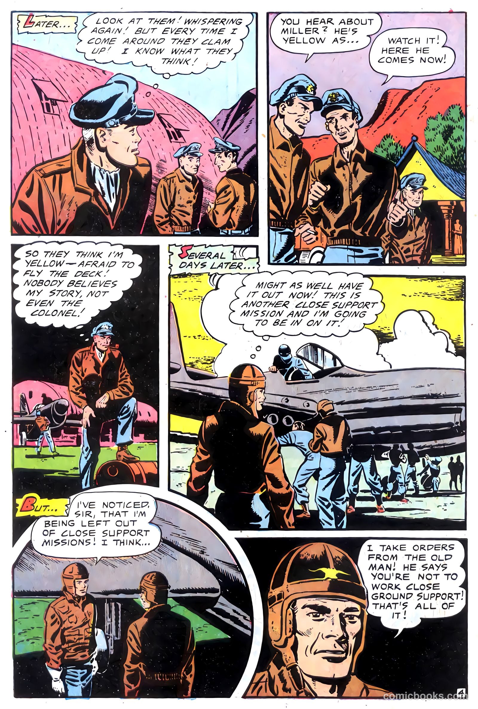 U.S. Fighting Air Force #9 (1958) — page 6 of 36