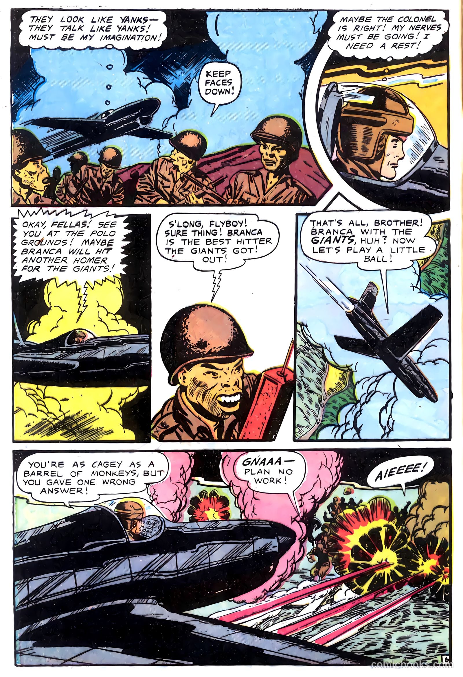 U.S. Fighting Air Force #9 (1958) — page 8 of 36