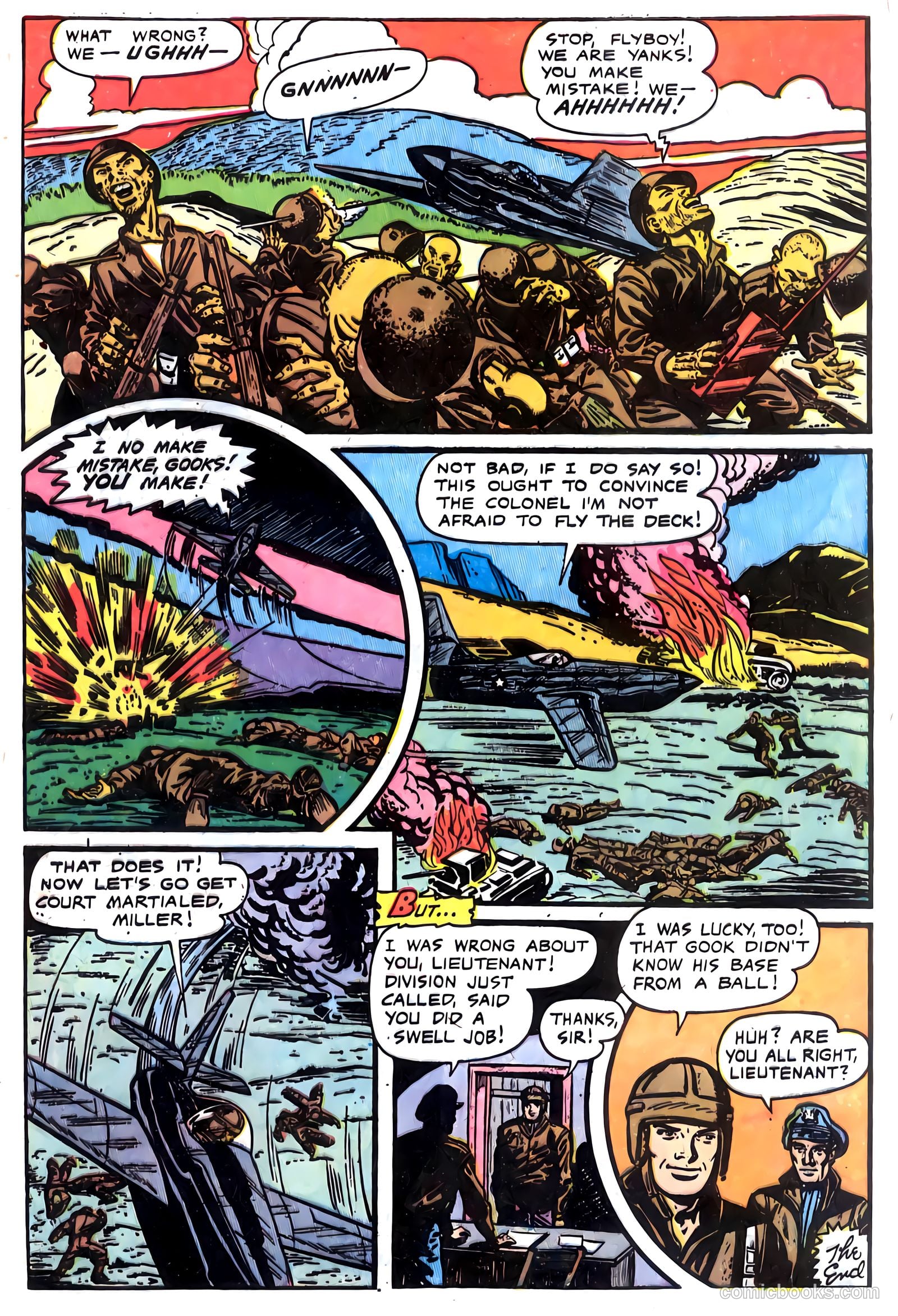 U.S. Fighting Air Force #9 (1958) — page 9 of 36