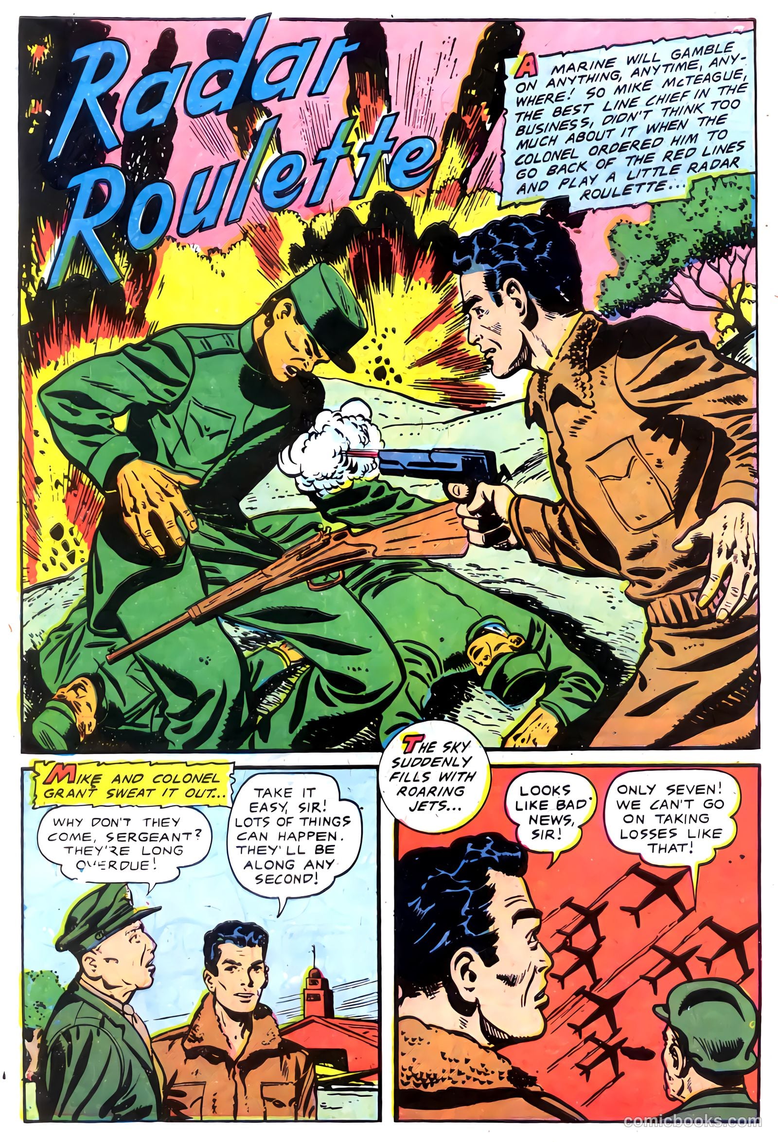 U.S. Fighting Air Force #9 (1958) — page 10 of 36