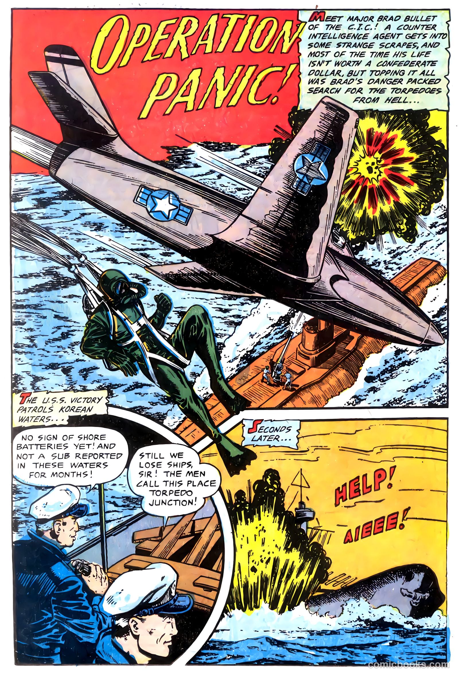 U.S. Fighting Air Force #9 (1958) — page 20 of 36