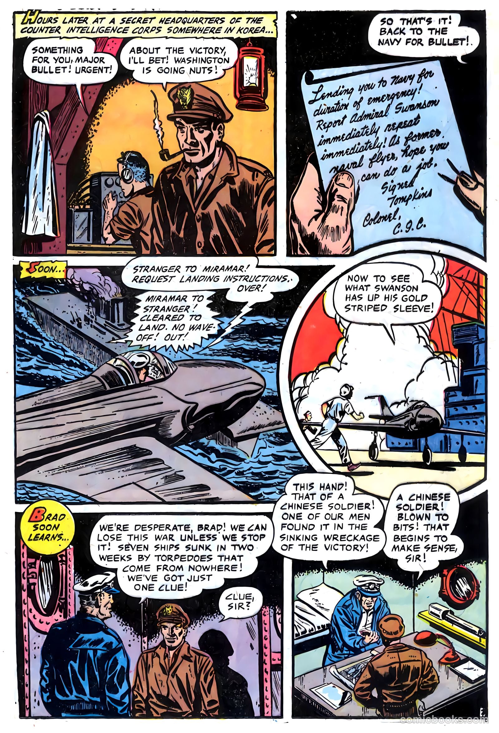 U.S. Fighting Air Force #9 (1958) — page 21 of 36