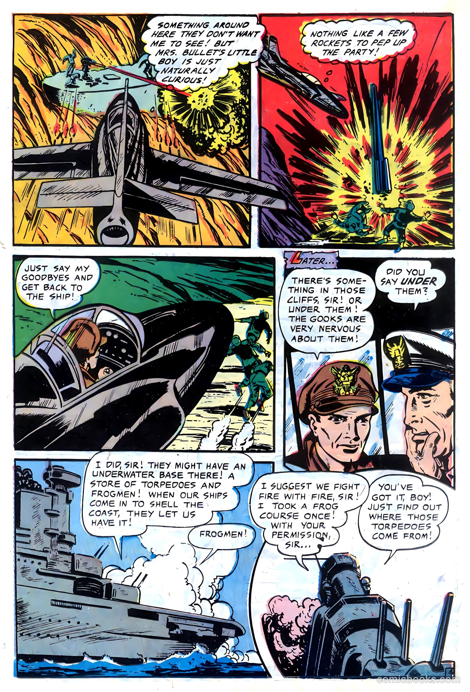 U.S. Fighting Air Force #9 (1958) — page 23 of 36