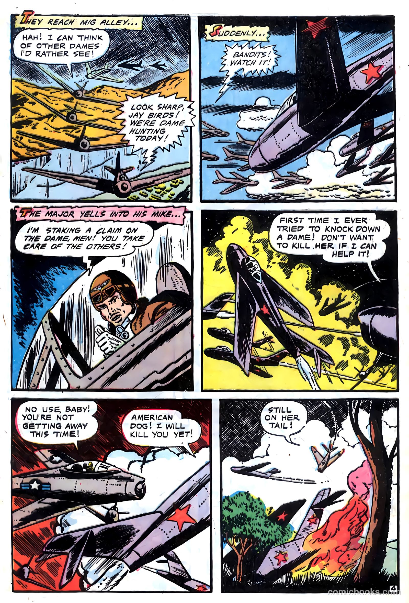U.S. Fighting Air Force #9 (1958) — page 32 of 36