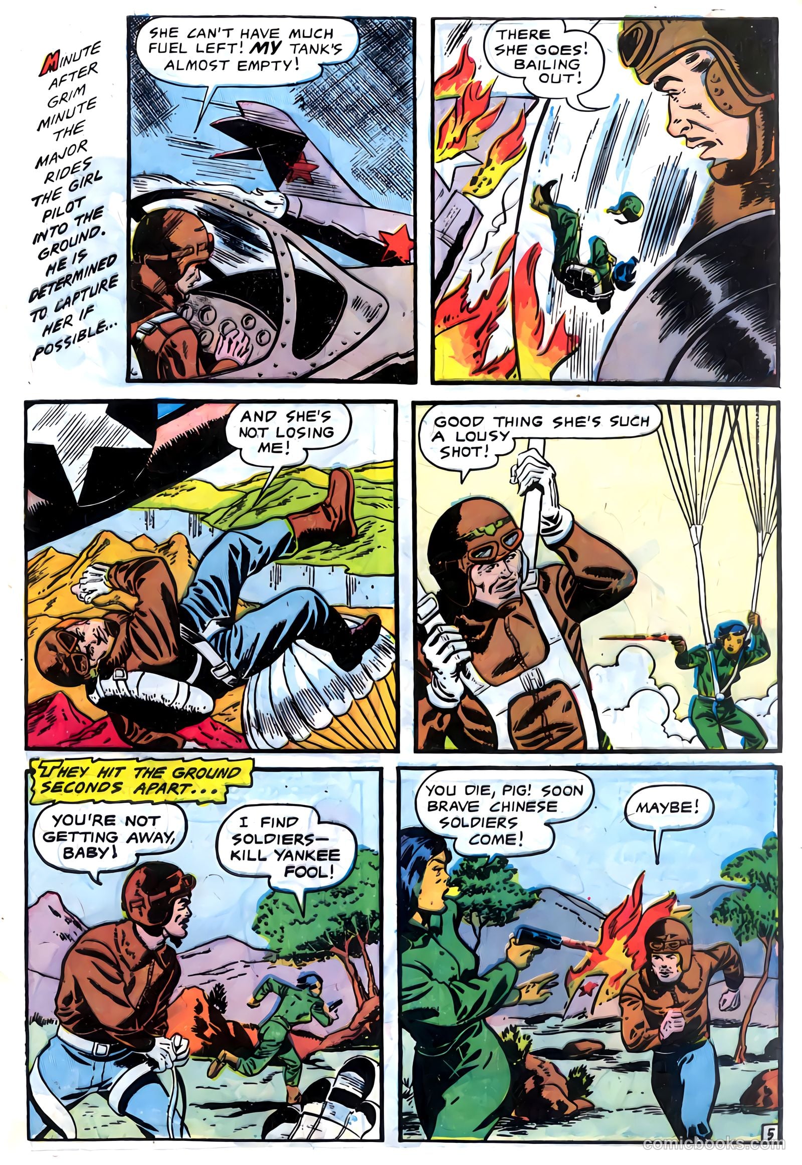 U.S. Fighting Air Force #9 (1958) — page 33 of 36