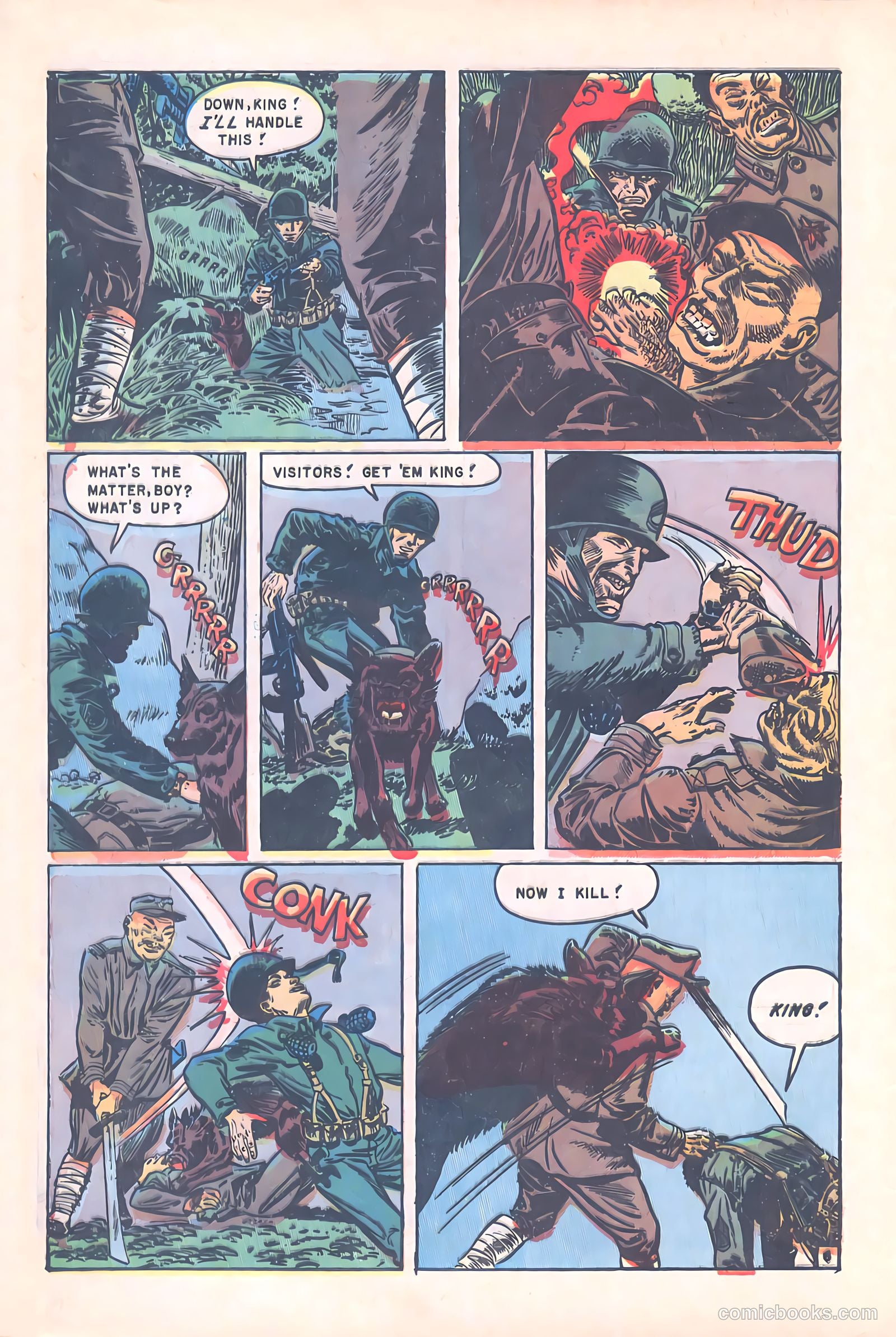 U.S. Fighting Men #10 (1963) — page 8 of 36