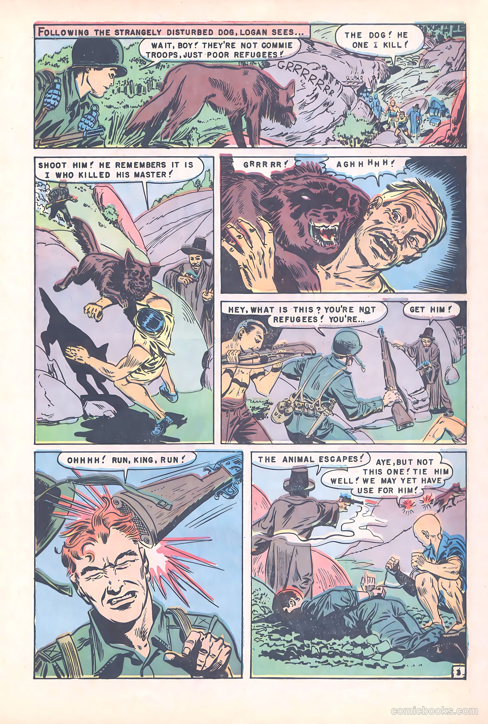 U.S. Fighting Men #10 (1963) — page 21 of 36