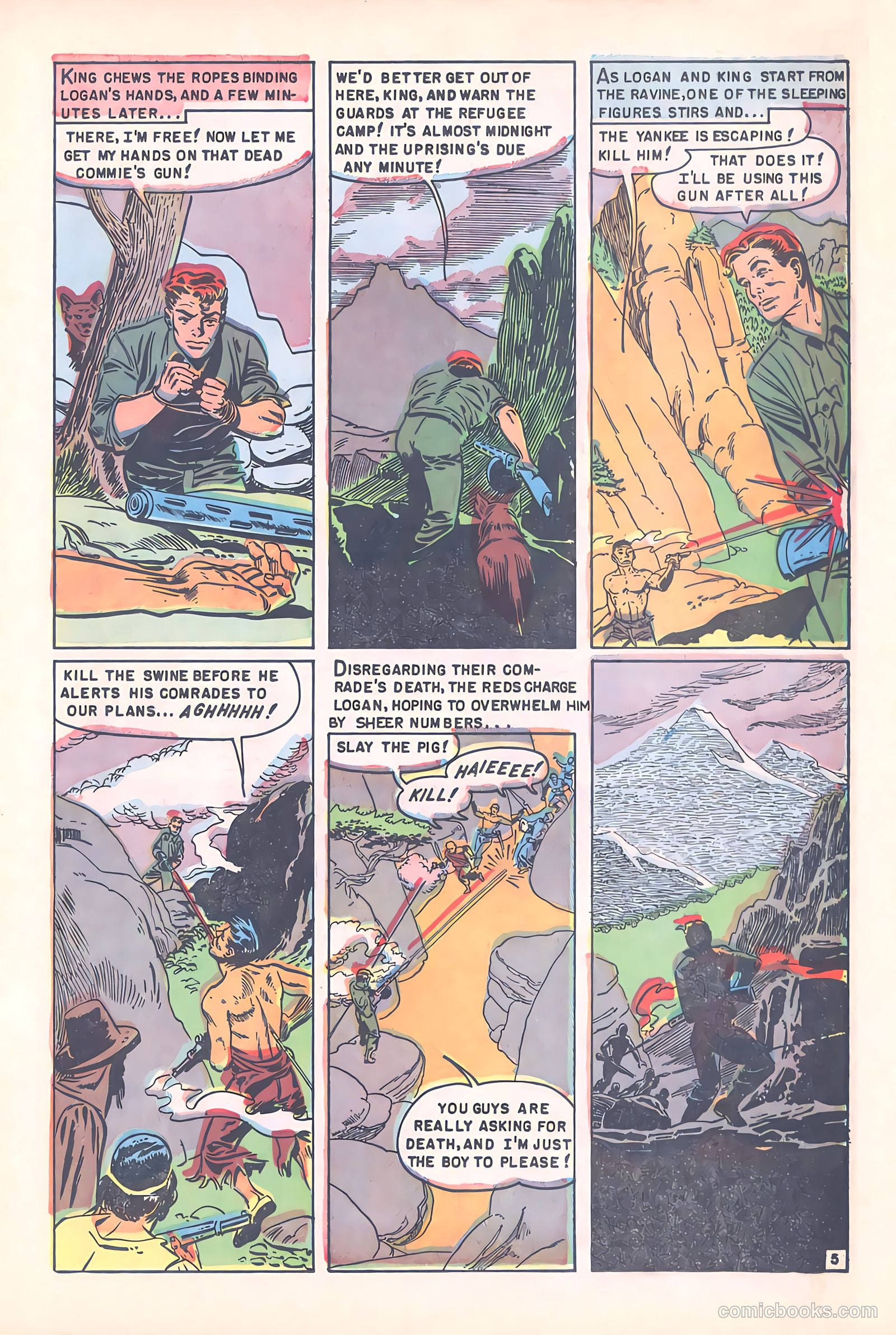 U.S. Fighting Men #10 (1963) — page 23 of 36