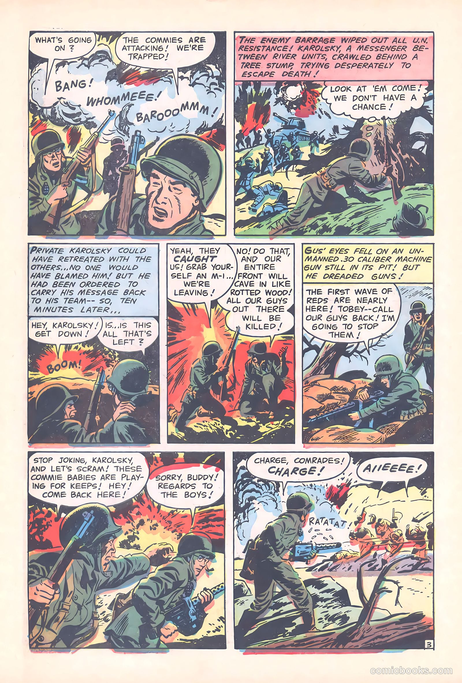 U.S. Fighting Men #10 (1963) — page 30 of 36
