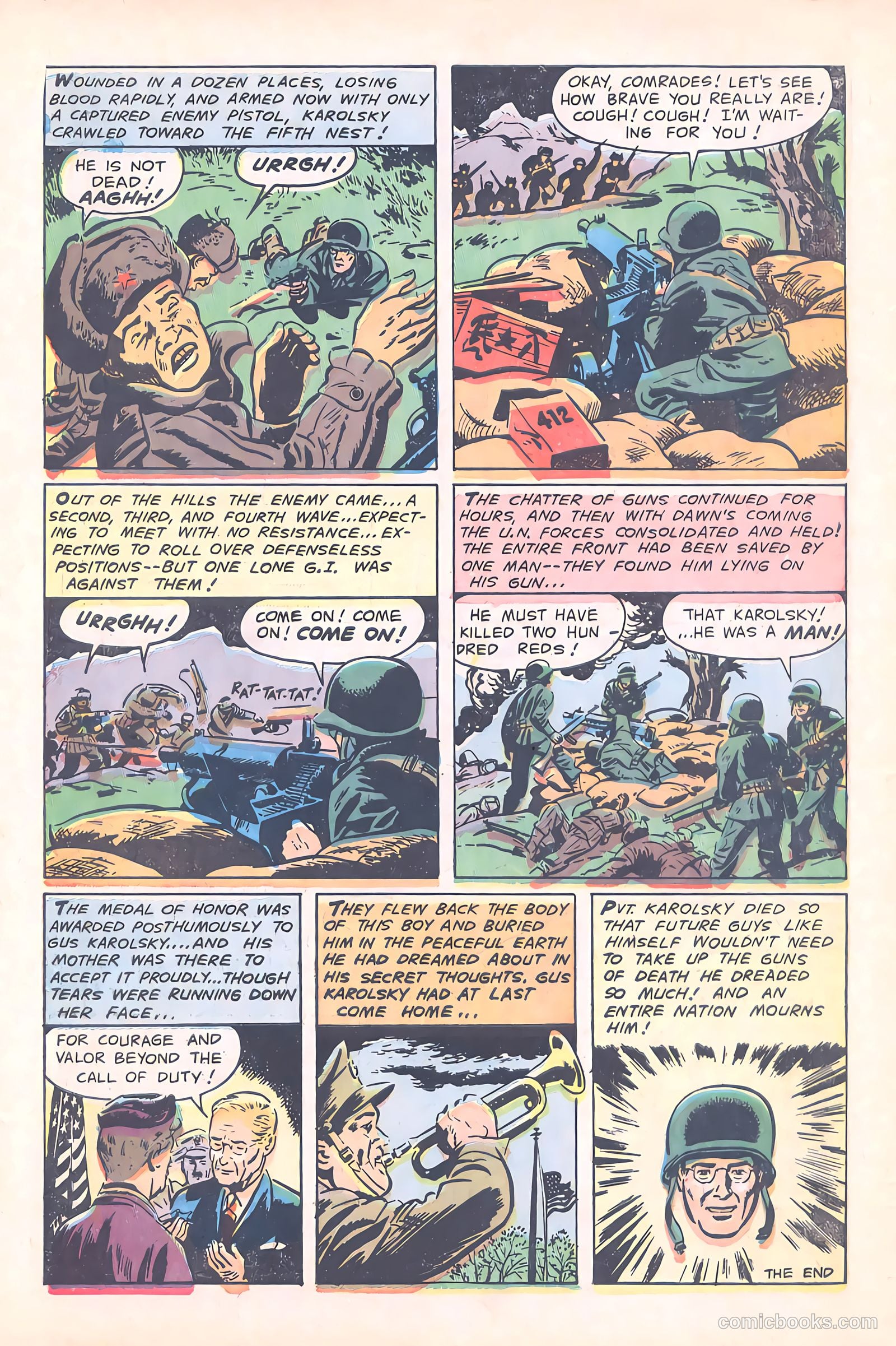 U.S. Fighting Men #10 (1963) — page 33 of 36