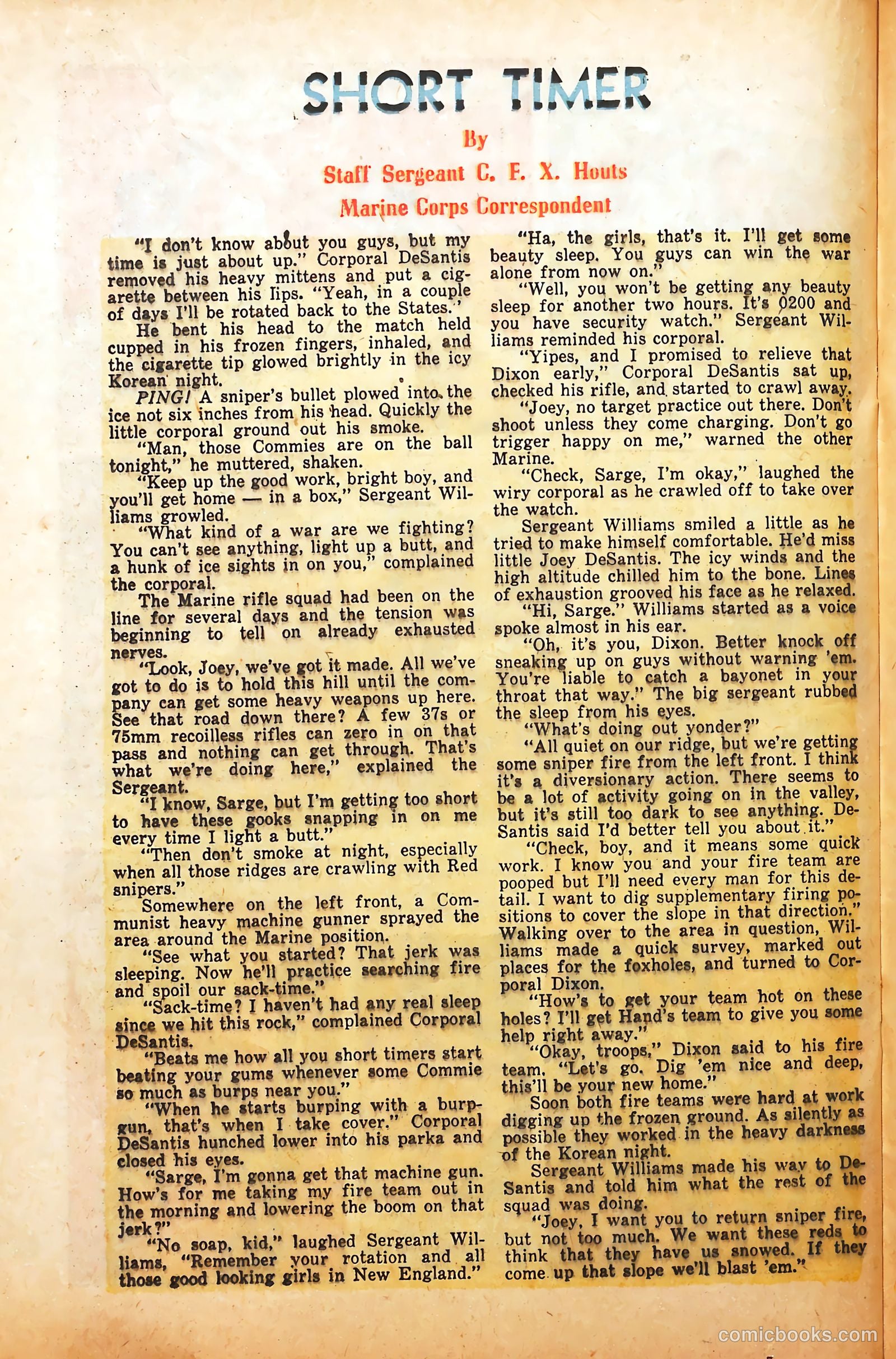 U.S. Fighting Men #11 (1963) — page 20 of 36