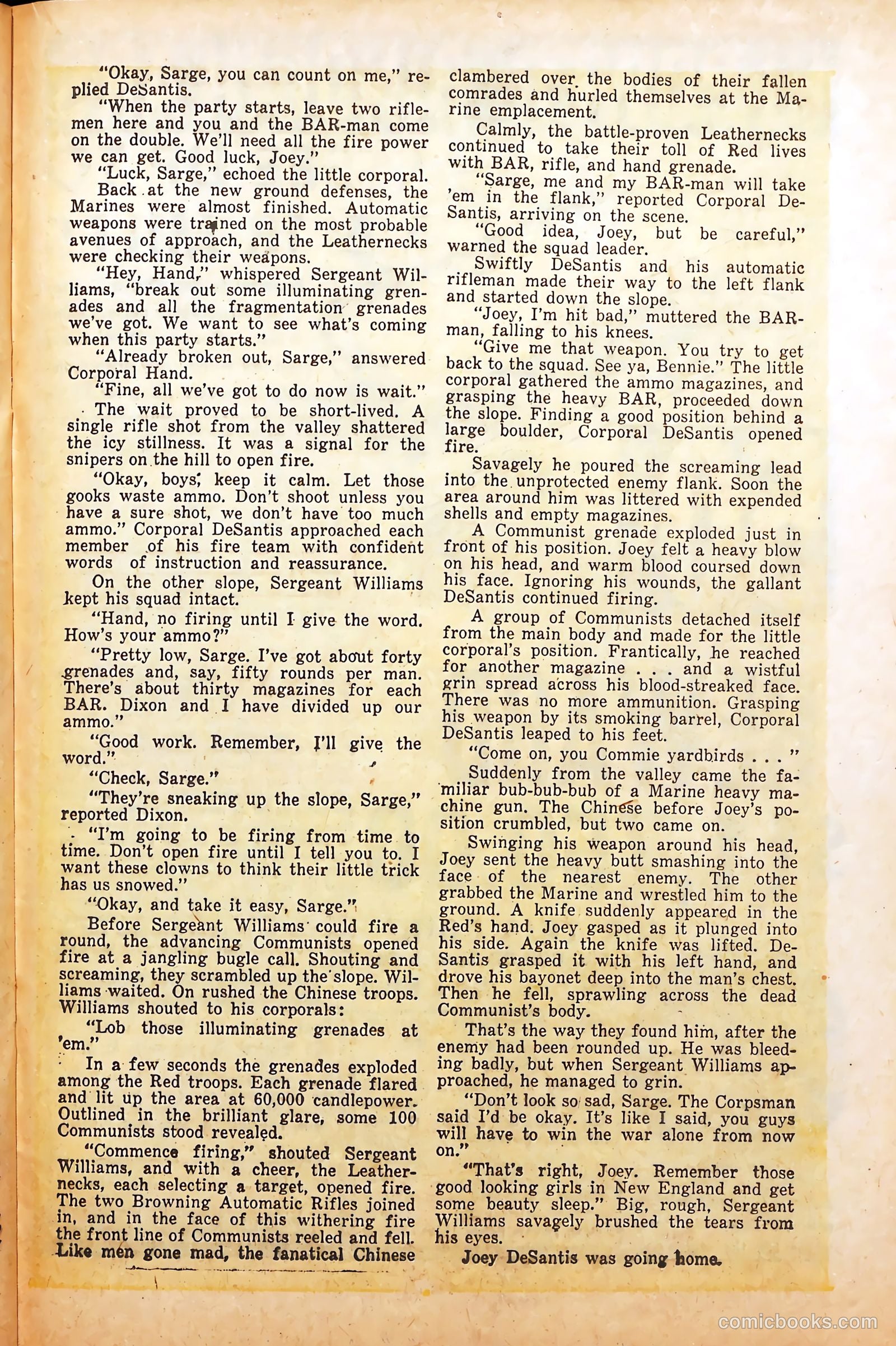U.S. Fighting Men #11 (1963) — page 21 of 36