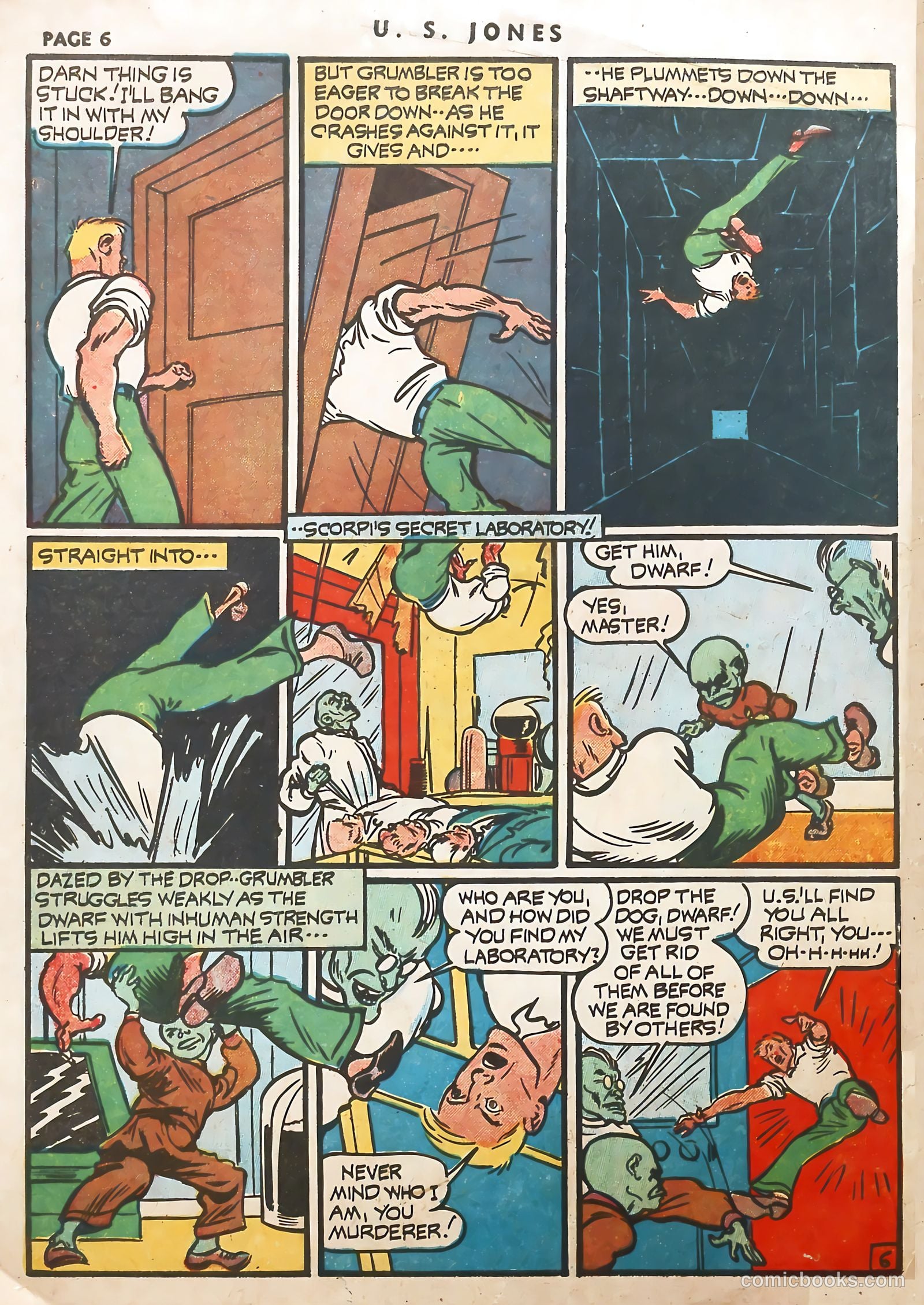 U.S. Jones #1 (1941) — page 8 of 67