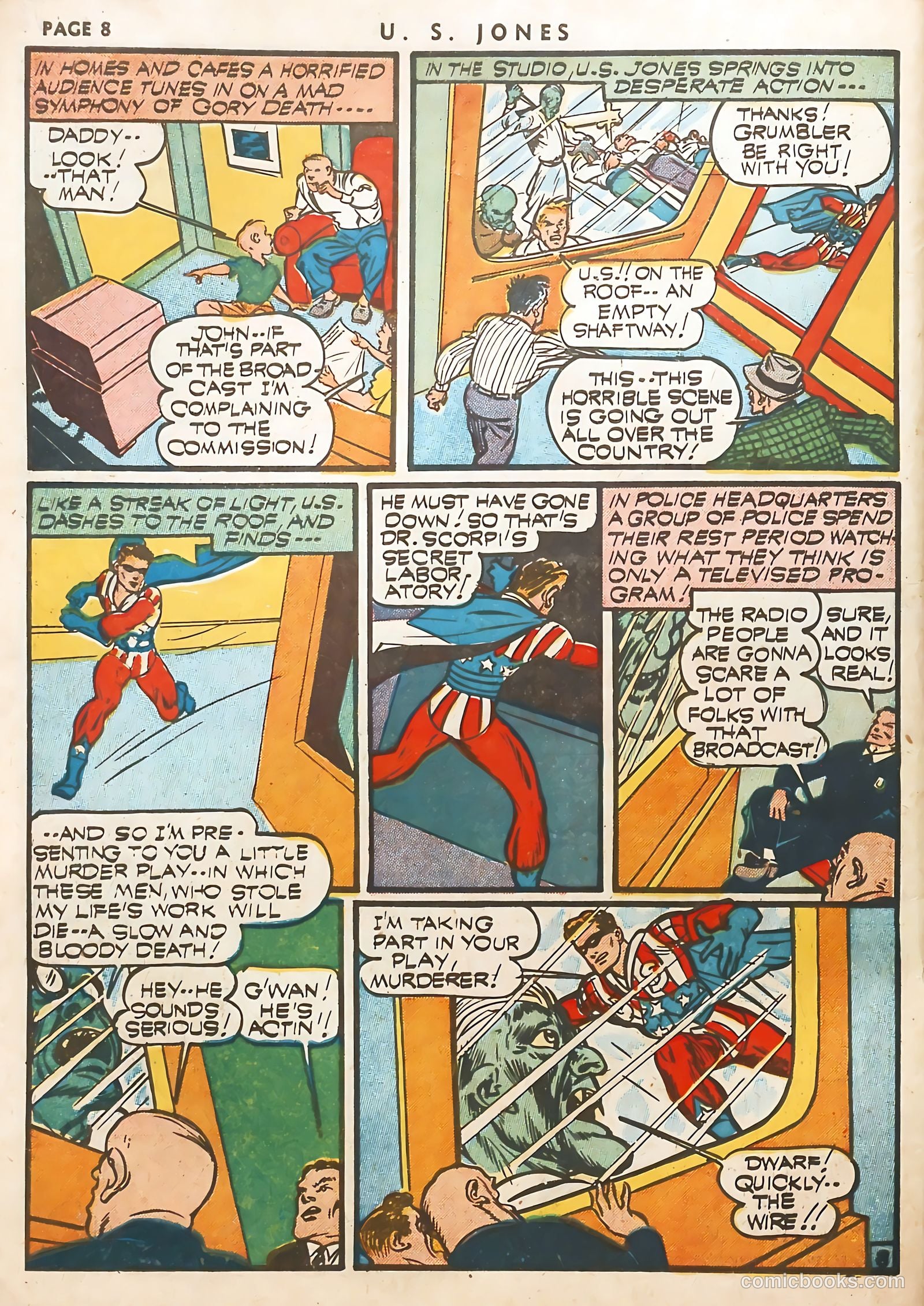 U.S. Jones #1 (1941) — page 10 of 67