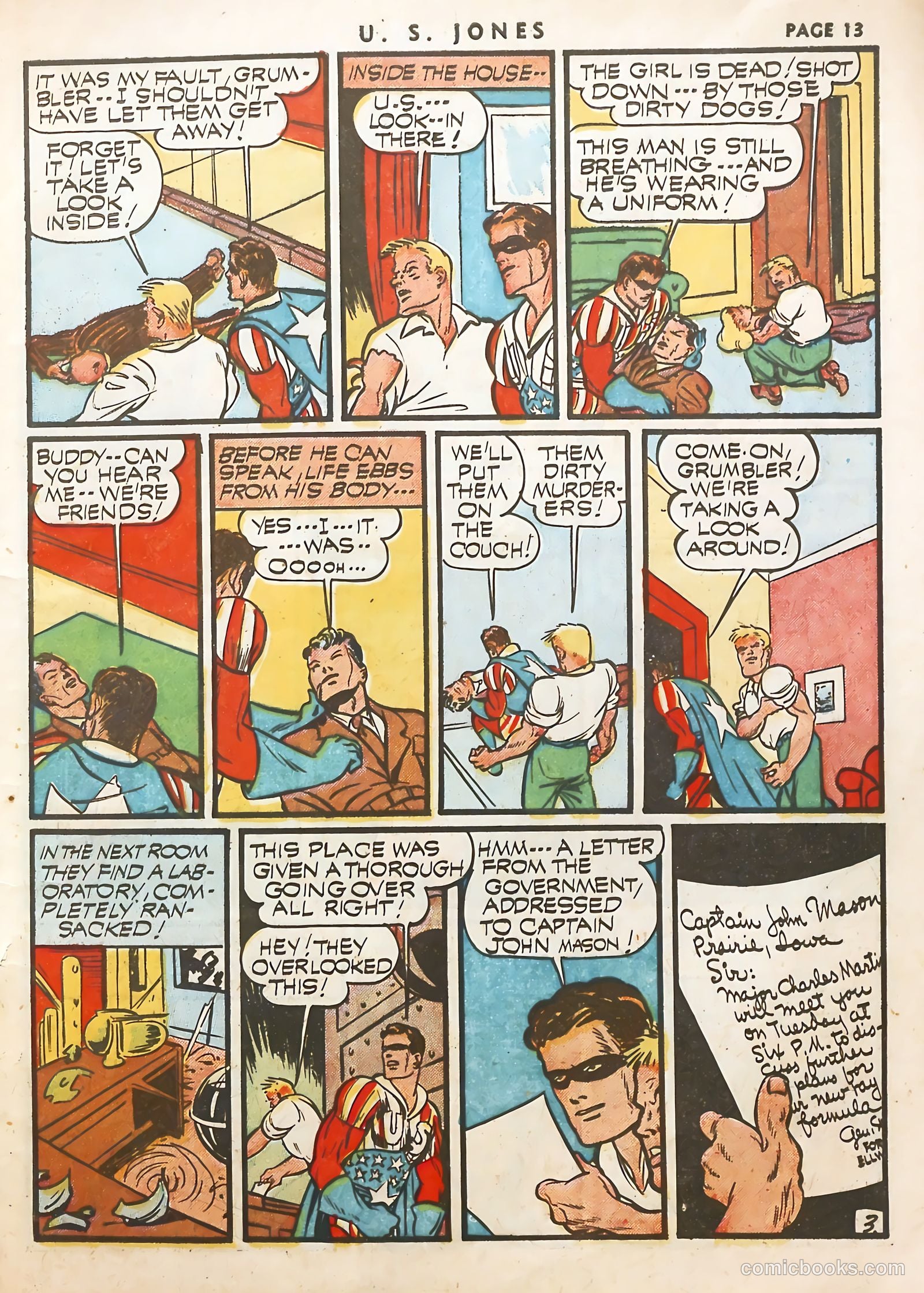 U.S. Jones #1 (1941) — page 15 of 67