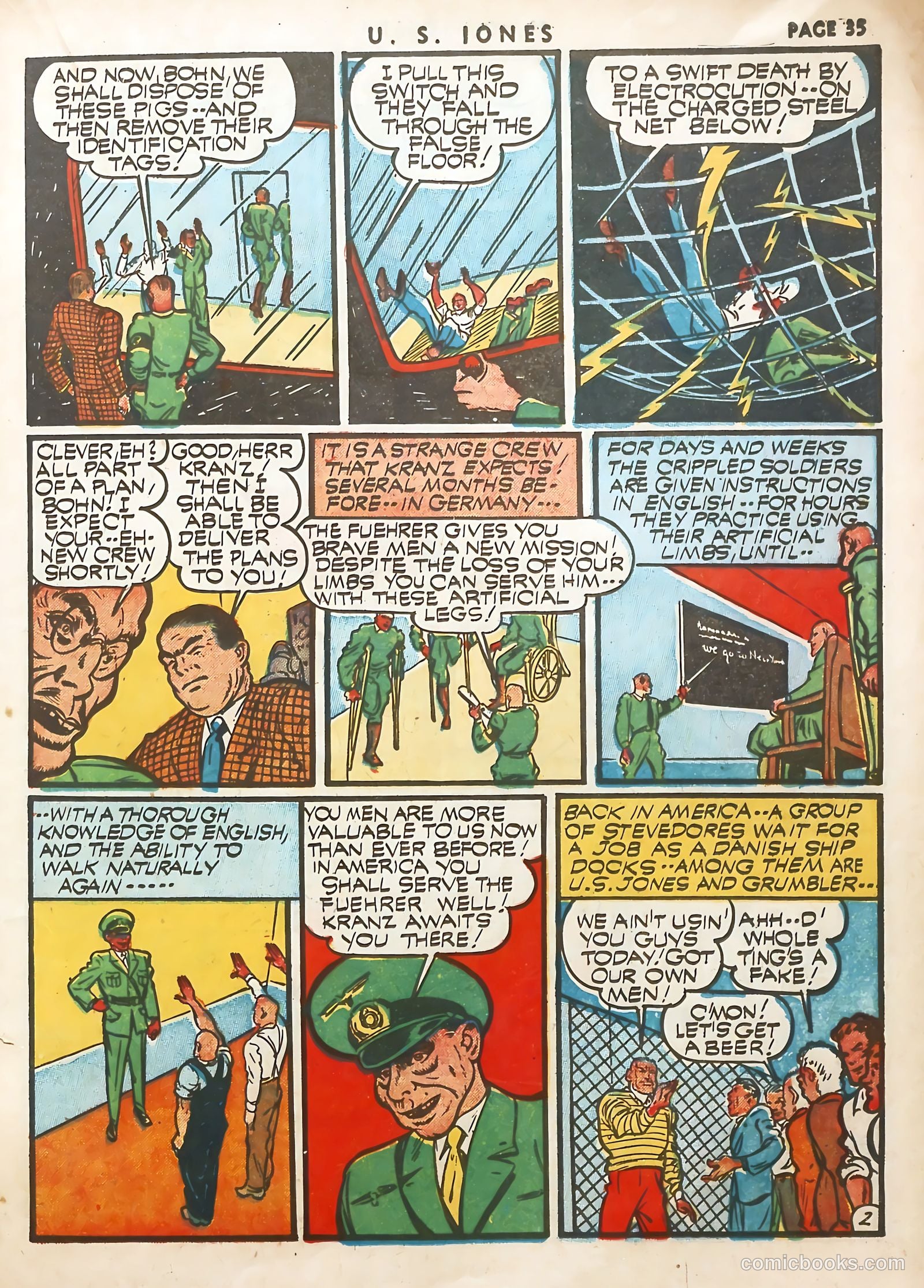U.S. Jones #1 (1941) — page 36 of 67