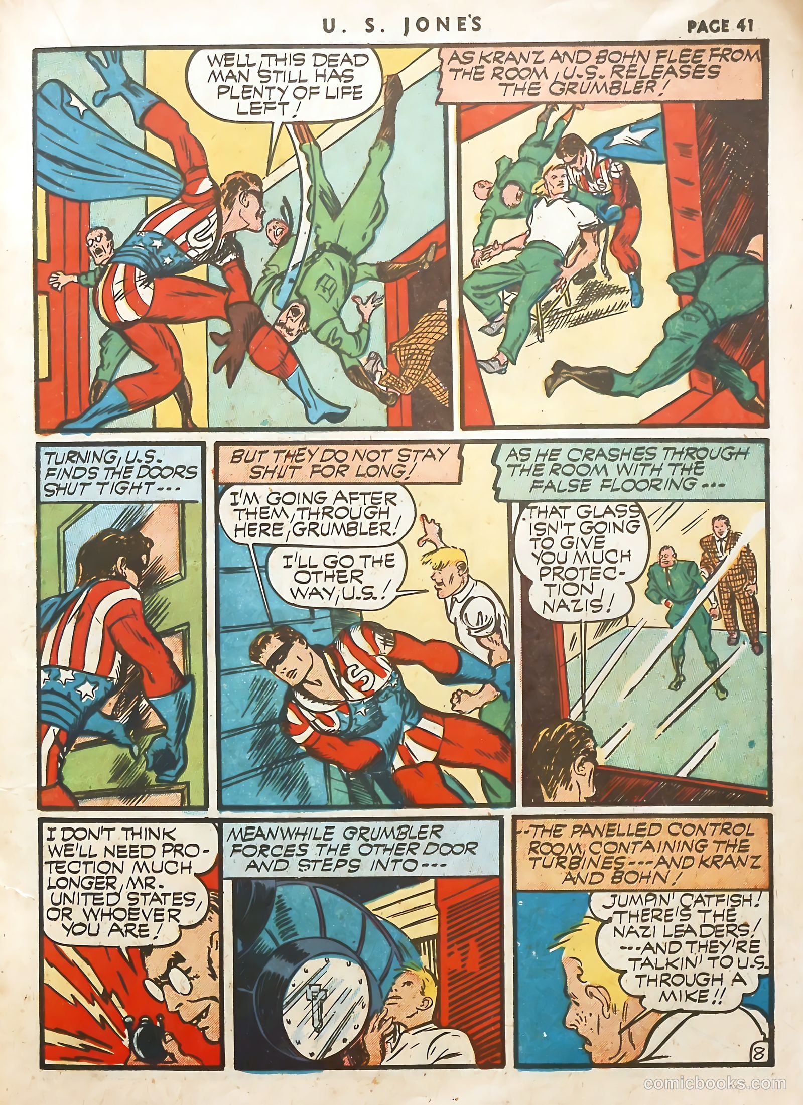 U.S. Jones #1 (1941) — page 42 of 67